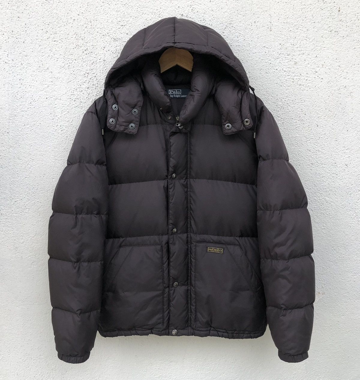 Polo Ralph Lauren Polo Ralph Lauren Jacket Down Jacket Hoodie Outer Black Mens Size US M / EU 48-50 / 2 - 1 Thumbnail