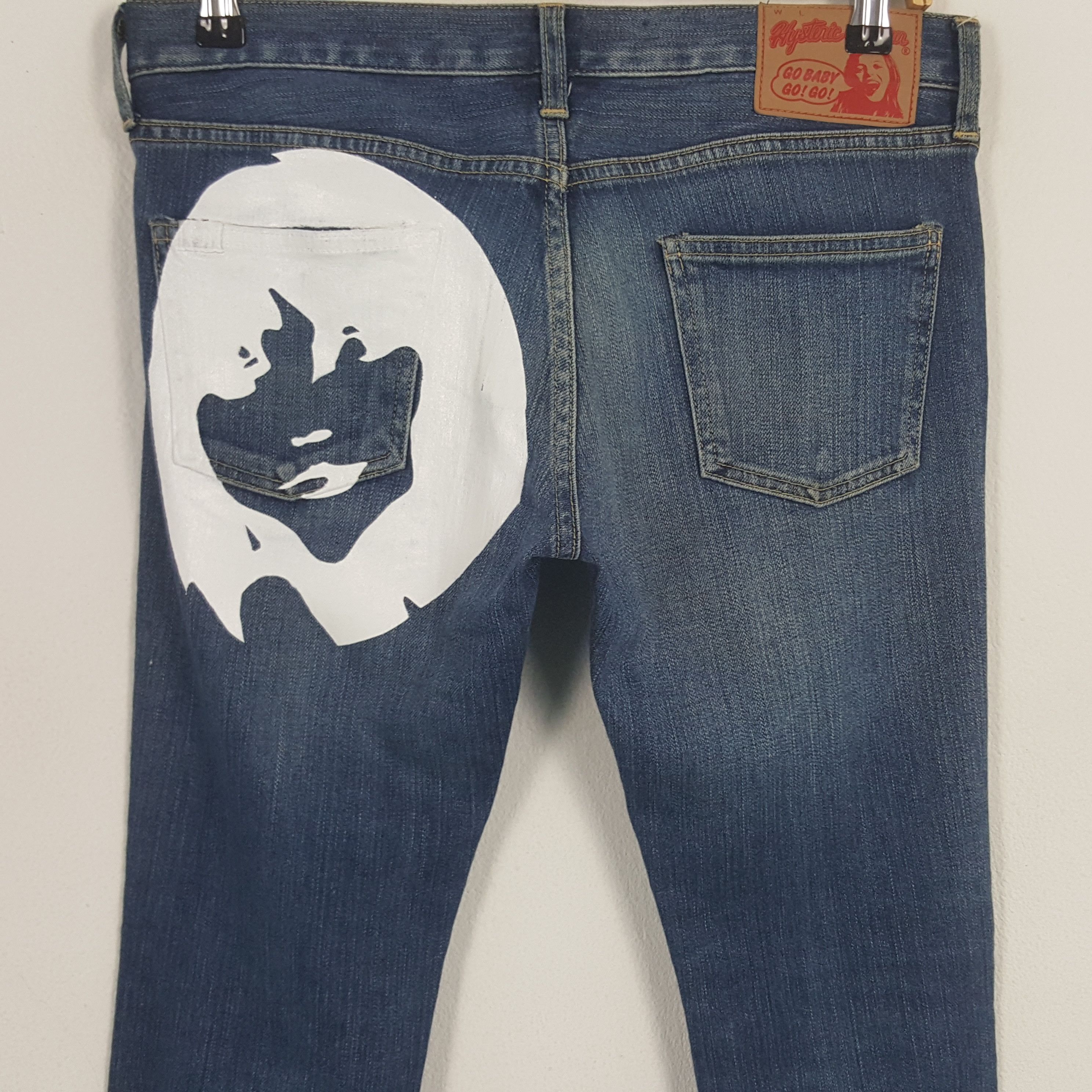 Hysteric Glamour × Japanese Brand × Vintage Vintage Hysteric Galmour Japanese Brand Custom Denim Jeans Size US 31 - 2 Thumbnail