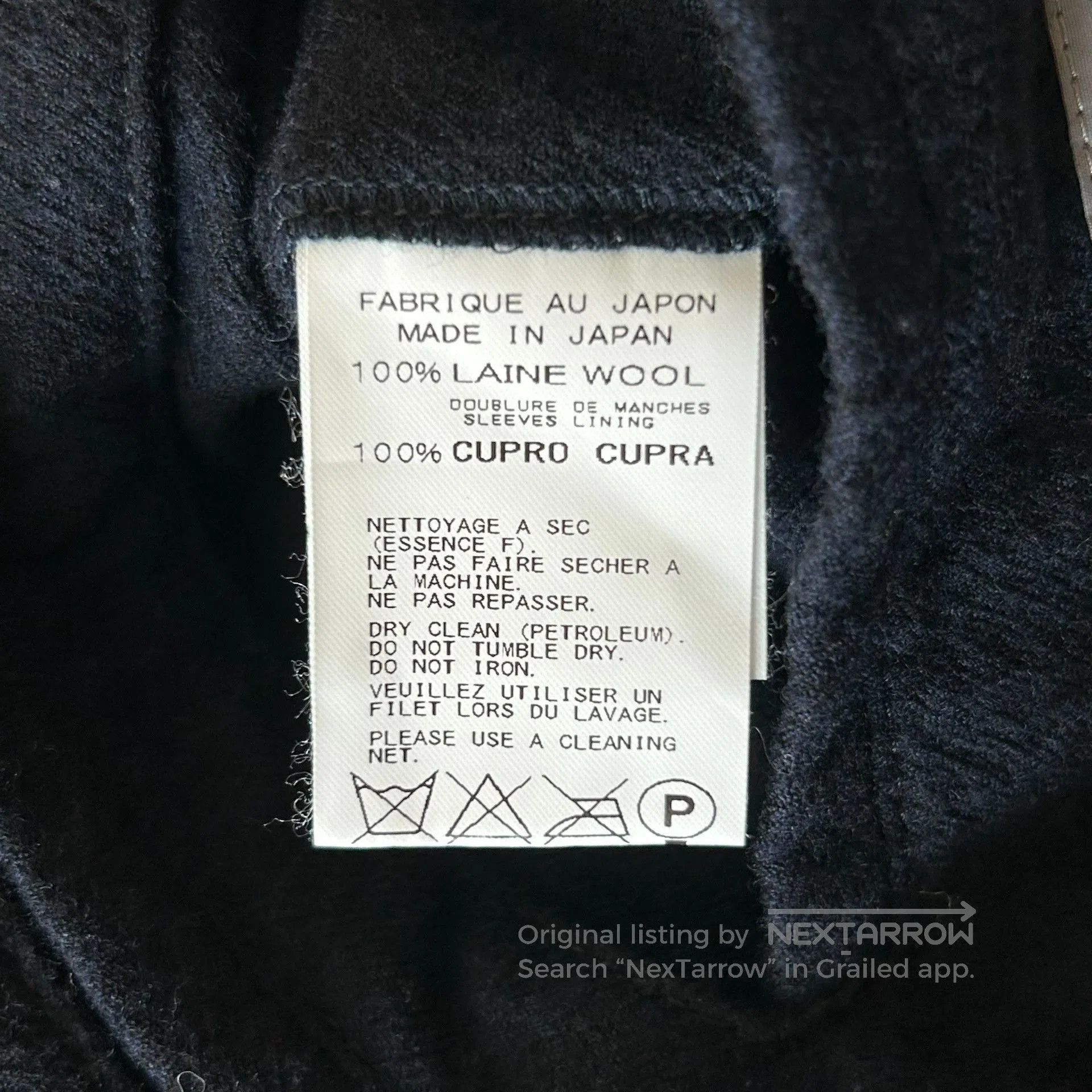 Yohji Yamamoto Yohji Yamamoto Wool Blazer for Men. Size US S / EU 44-46 / 1 - 4 Thumbnail