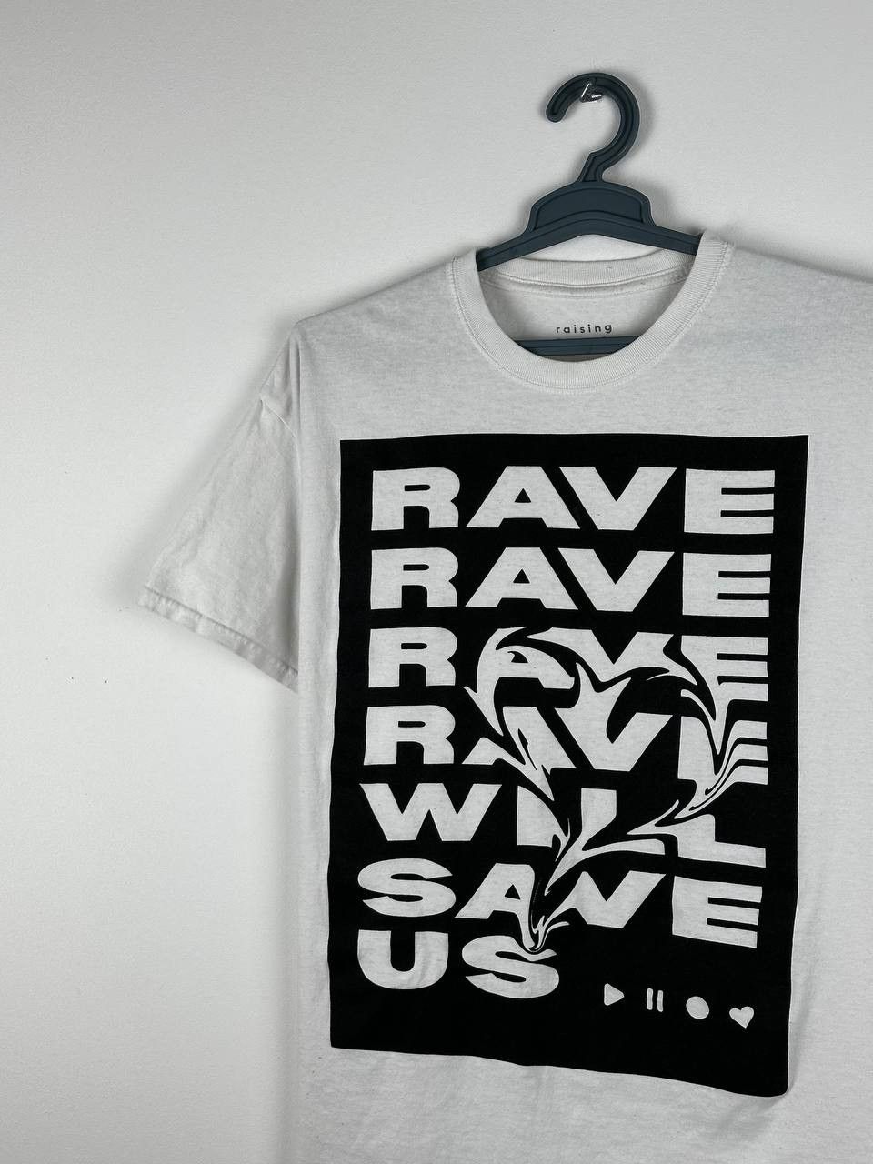 Other Streetwear Raising Ravers Rave Will Save Us Tehno T Shirt Size US XL / EU 56 / 4 - 3 Thumbnail