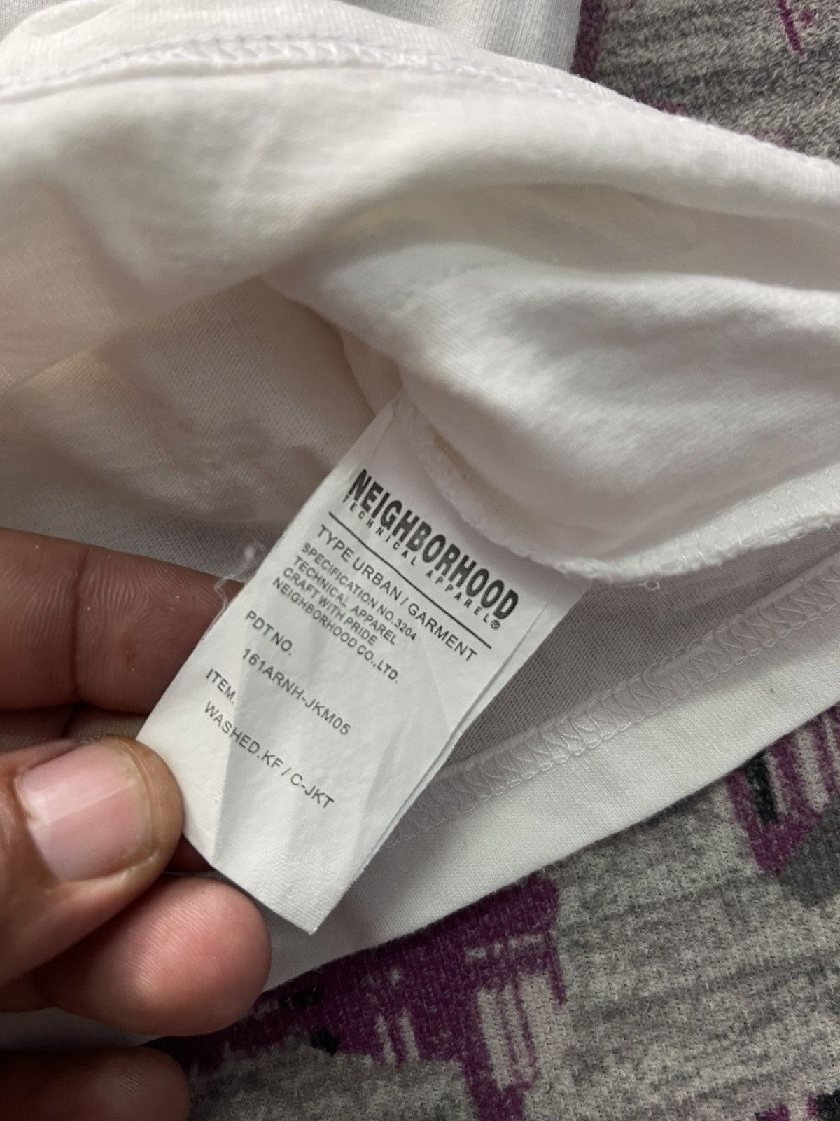 Neighborhood VINTAGE NEIGHBORHOOD URBAN GARMENT SINGLE POCKET VERY RARE Size US L / EU 52-54 / 3 - 7 Thumbnail