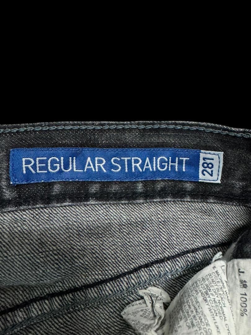 Levi's 💥Vintage Denizen From Levis Stone Wash Regular Straight Jean Size US 30 / EU 46 - 11 Thumbnail