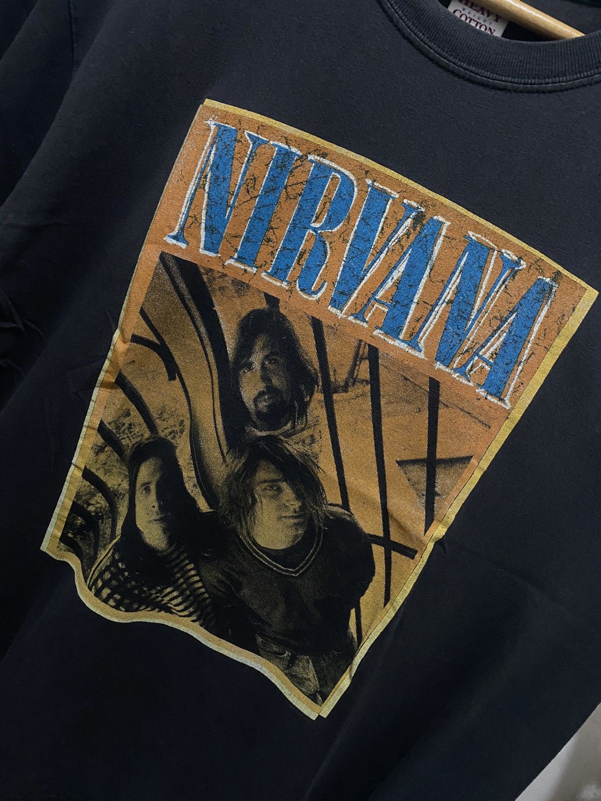 Band Tees × Vintage Vintage 2000s Nirvana Album Band Portrait Size US L / EU 52-54 / 3 - 2 Thumbnail