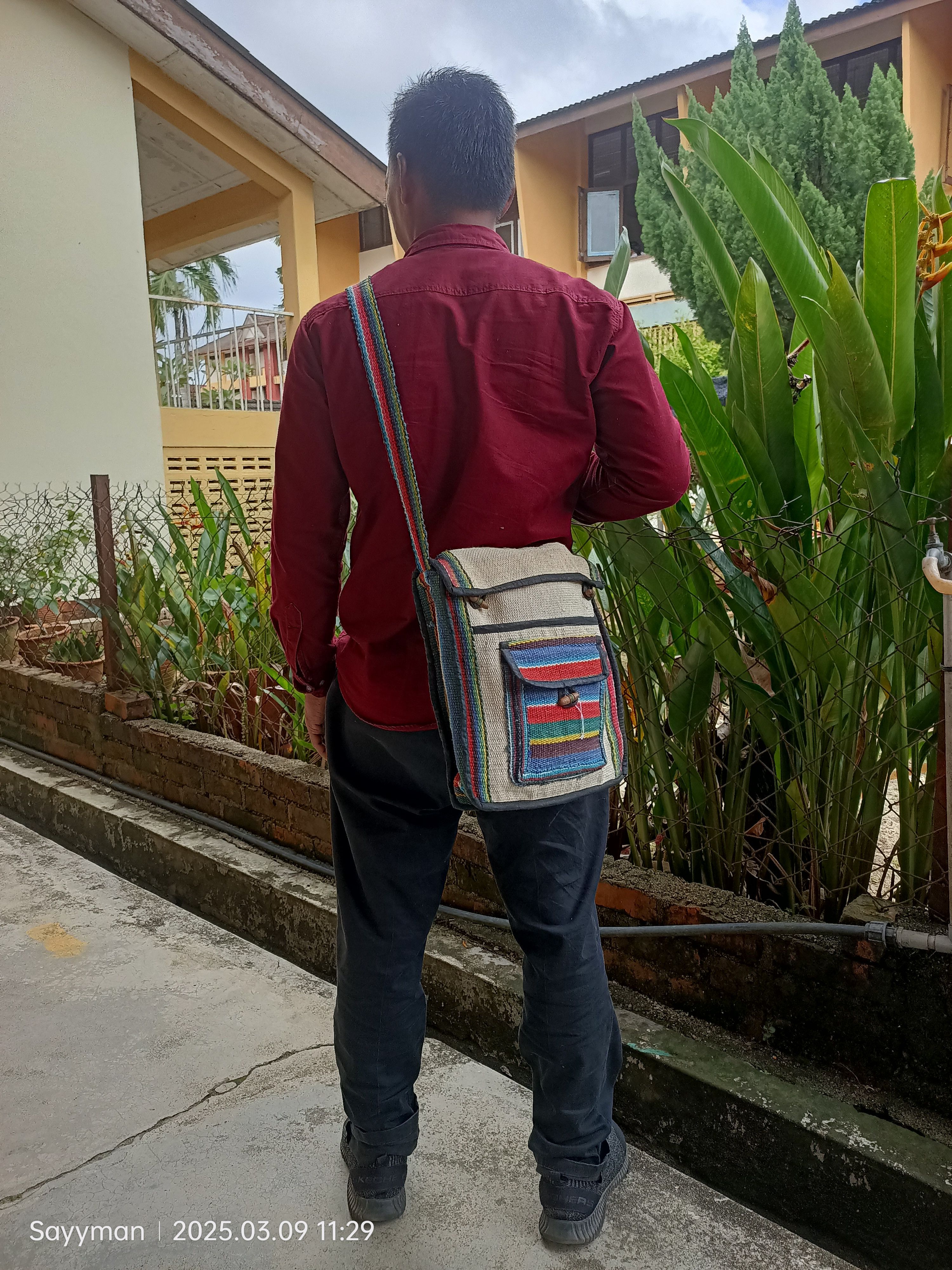 Native × Other American Native Wool Sling Bag Size ONE SIZE - 6 Thumbnail