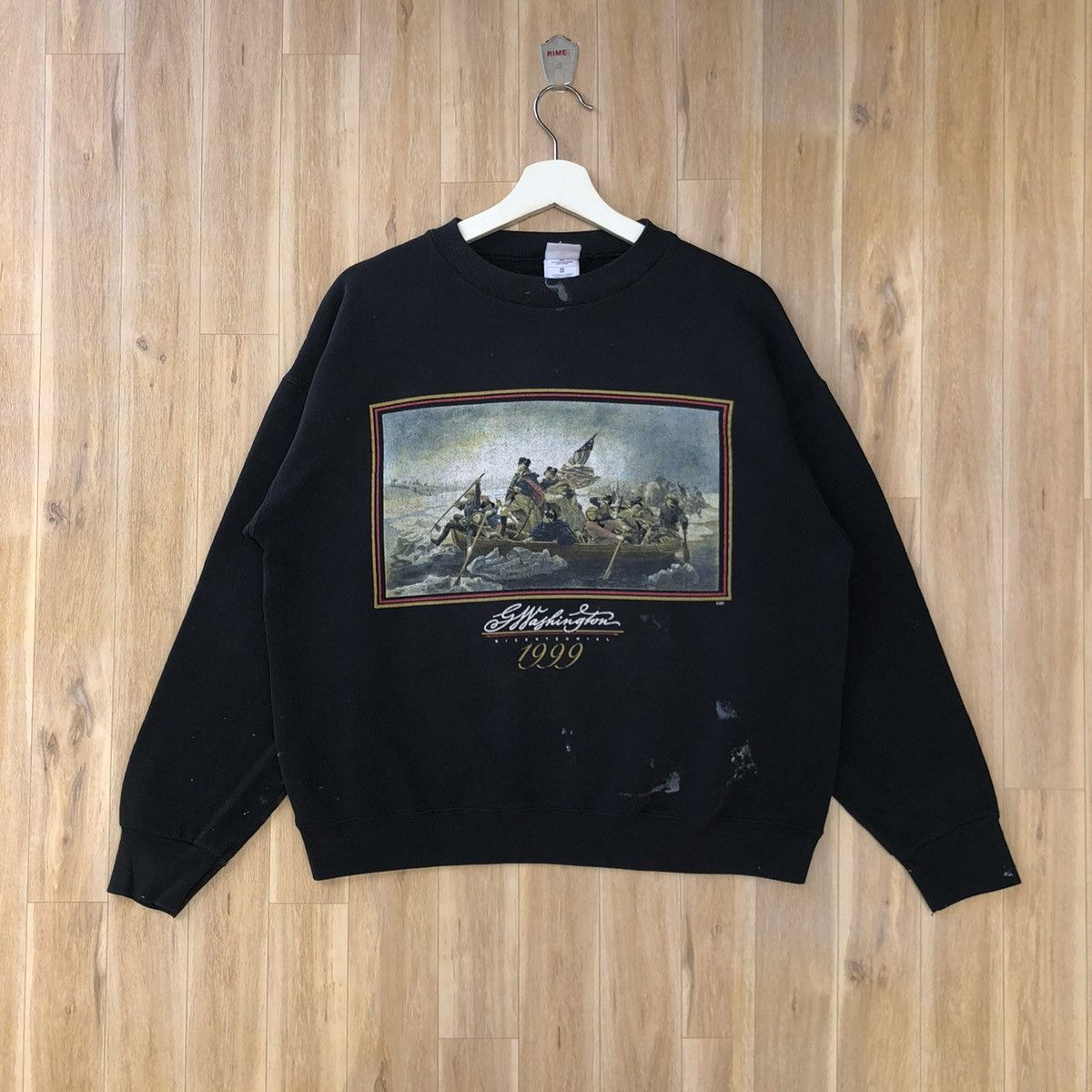 Vintage Vintage George Washington Bicentennial 1999 Sweatshirt Size US L / EU 52-54 / 3 - 1 Thumbnail