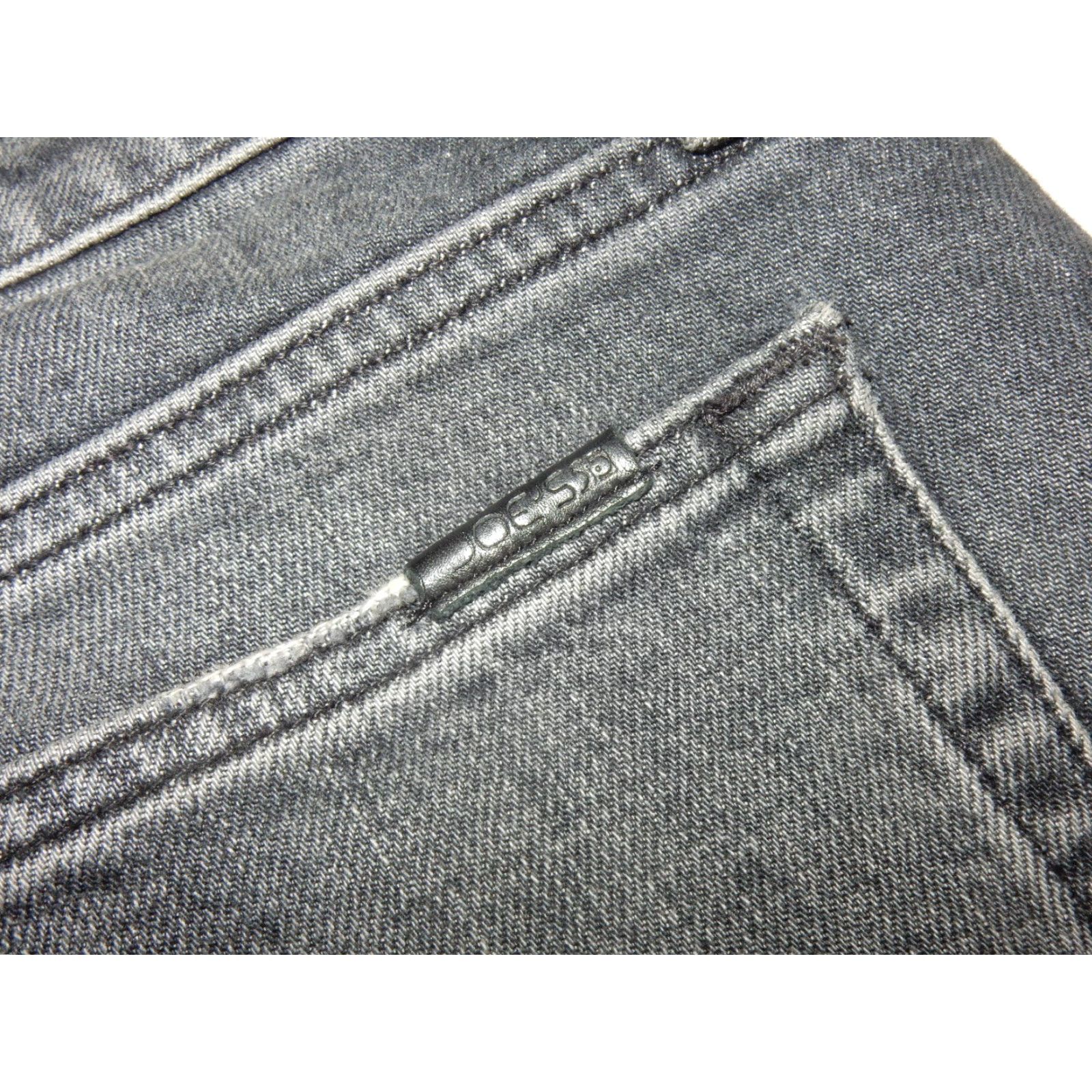 Vintage Joe's Jeans Slim Straight Denim Jeans 36x35 Men Black 36 35 Inseam Slim Fit Kinetic Asher Mens Size US 36 / EU 52 - 3 Thumbnail