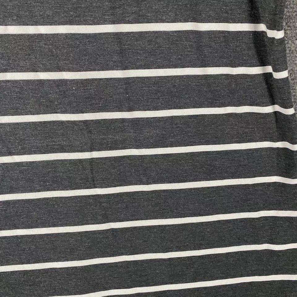 Other Time and Tru T-Shirt Women's Small 4-6 Striped Gray Cotton S Size S / US 4 / IT 40 - 3 Thumbnail