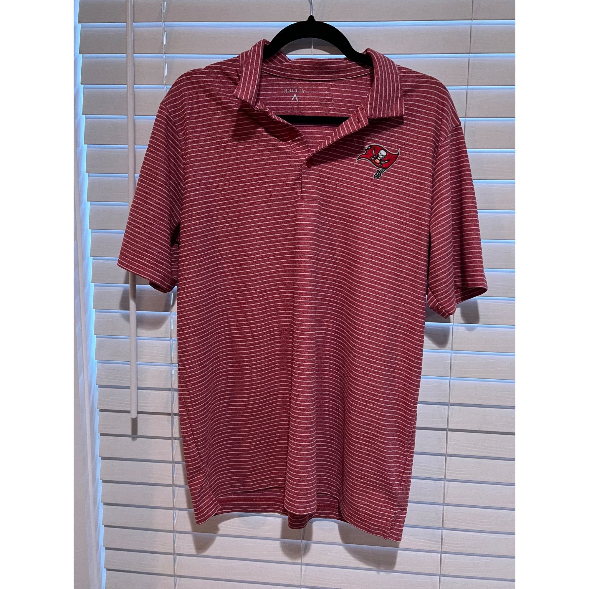 Antigua Antigua Tampa Bay Buccaneers Polo Shirt - Size L Size US L / EU 52-54 / 3 - 1 Thumbnail