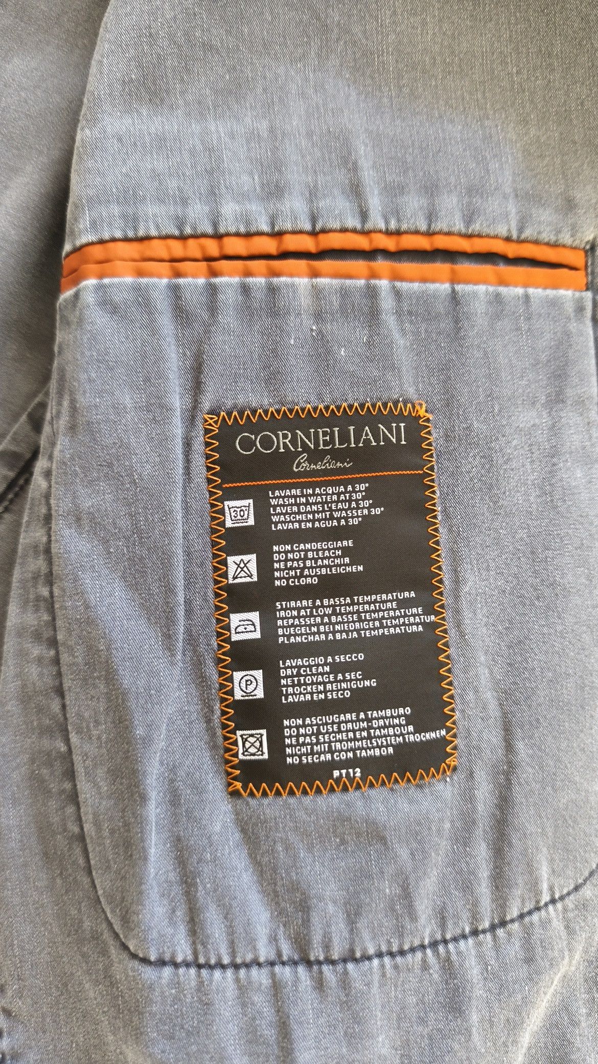 Corneliani Corneliani men's blazer jacket size 48 Size 48S - 4 Thumbnail