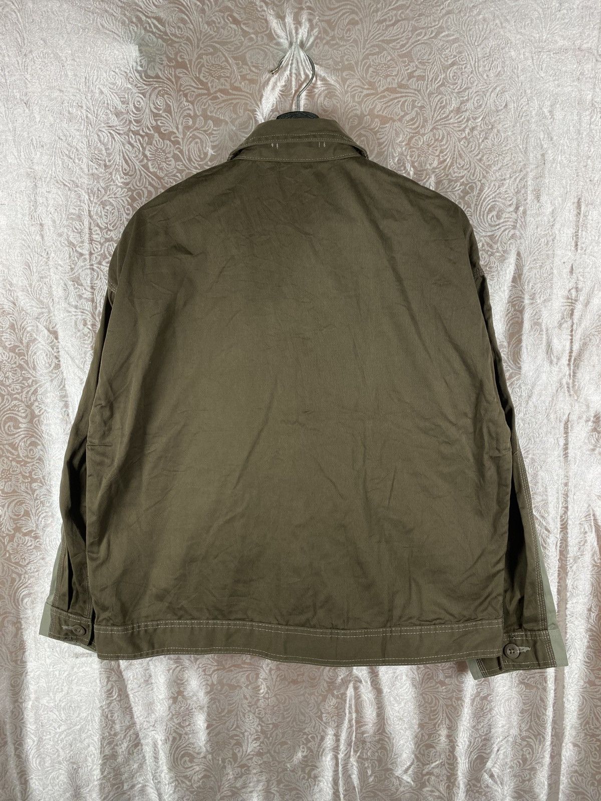 Maison MIHARA YASUHIRO Vintage Mihara Yasuhiro Work Jacket Olive Utility Japan Size US S / EU 44-46 / 1 - 13 Thumbnail