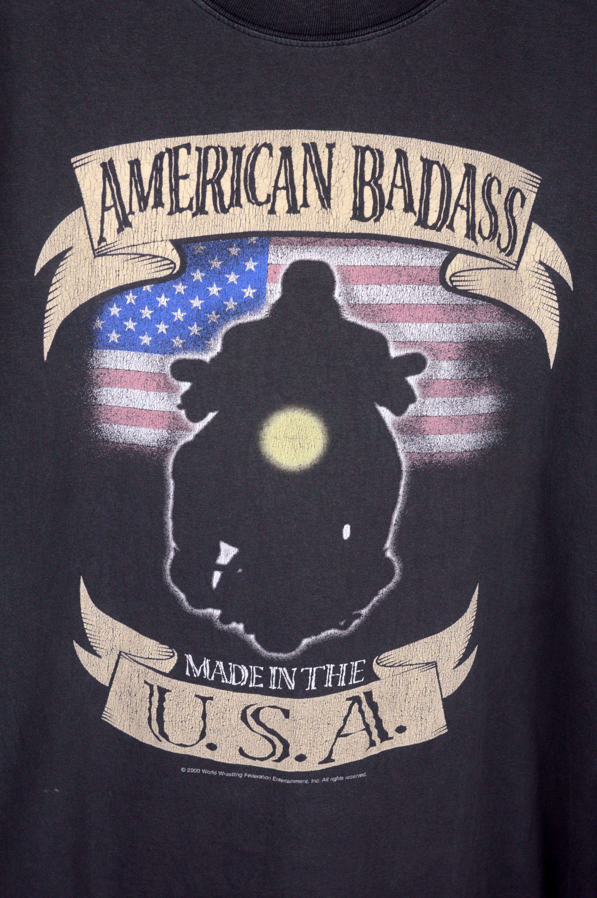 Vintage × WWF Vintage WWF Undertaker American Bad Ass 2000 t shirt Size US XL / EU 56 / 4 - 3 Thumbnail