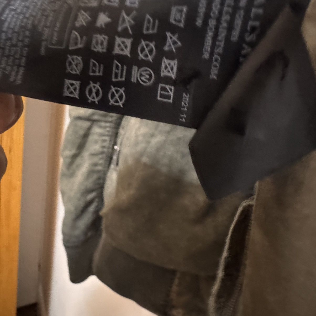 Allsaints RARE AllSaints Kado Oil-Washed Linen Bomber - Exclusive Size US S / EU 44-46 / 1 - 6 Thumbnail