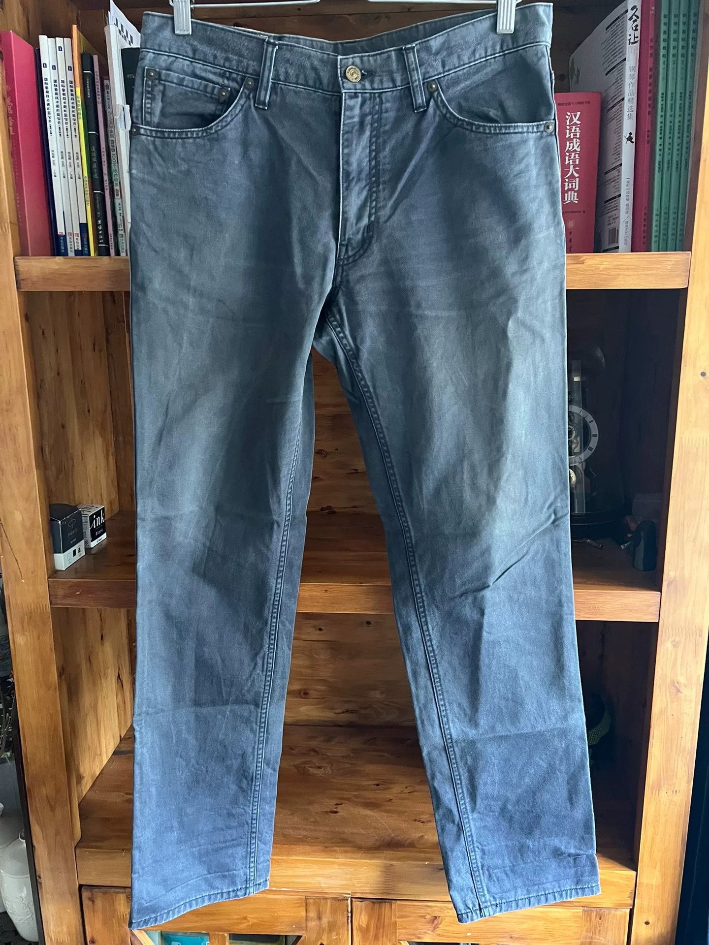 Visvim gray five-pocket casual pants Size US 34 / EU 50 - 1 Thumbnail