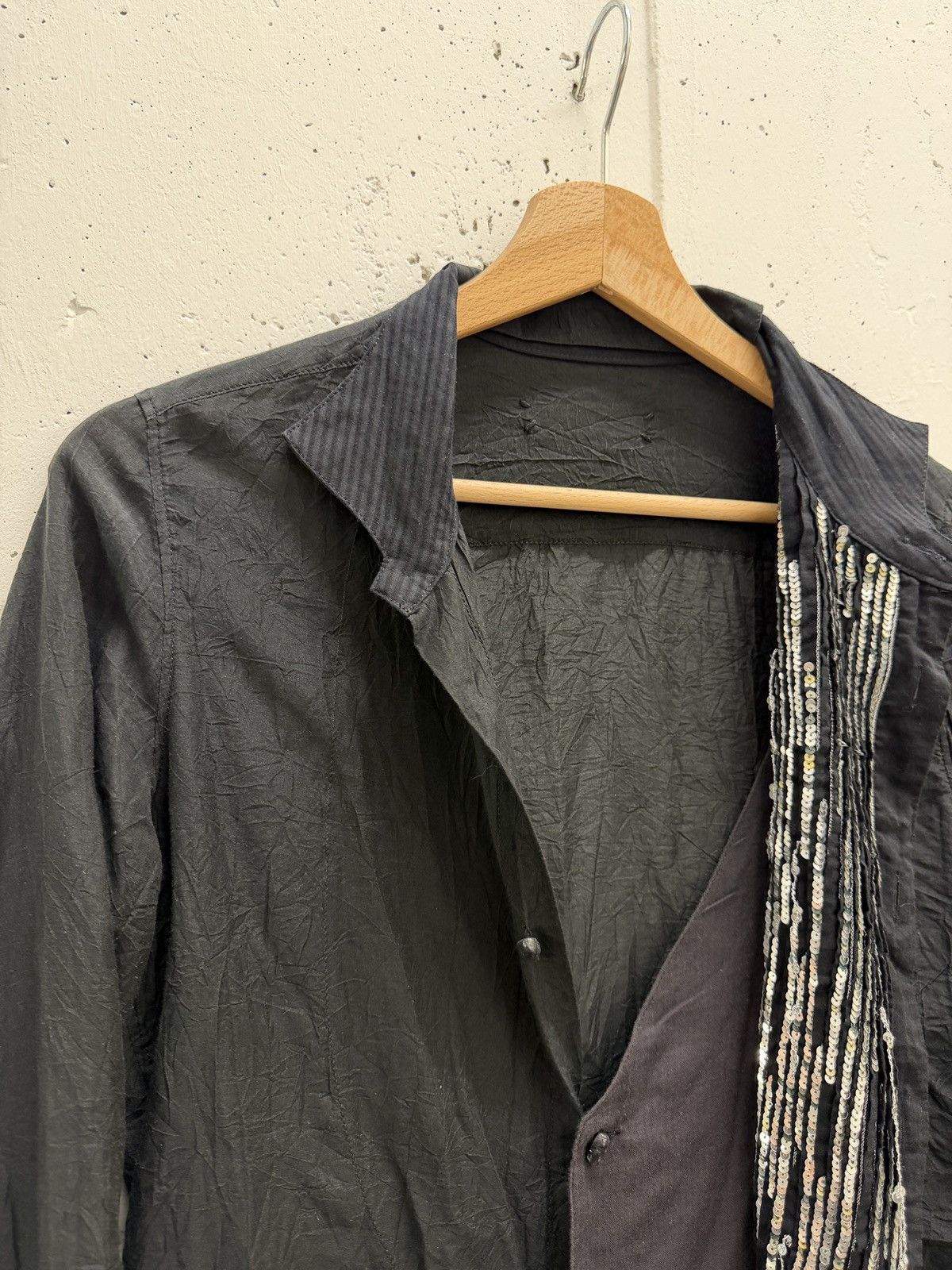 If Six Was Nine If Six Was Nine Sequin Deconstructed Layered Shirt Size S / US 4 / IT 40 - 5 Thumbnail