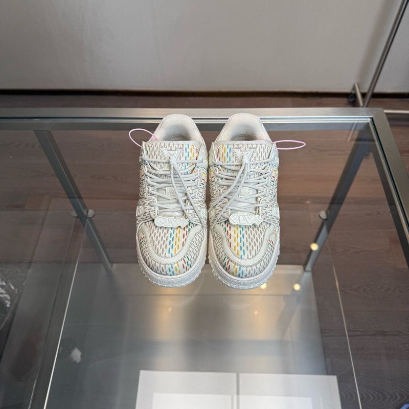 Louis Vuitton Louis Vuitton Trainer Low-Top Sneakers -2508 Size US 8.5 / EU 41-42 - 6 Thumbnail