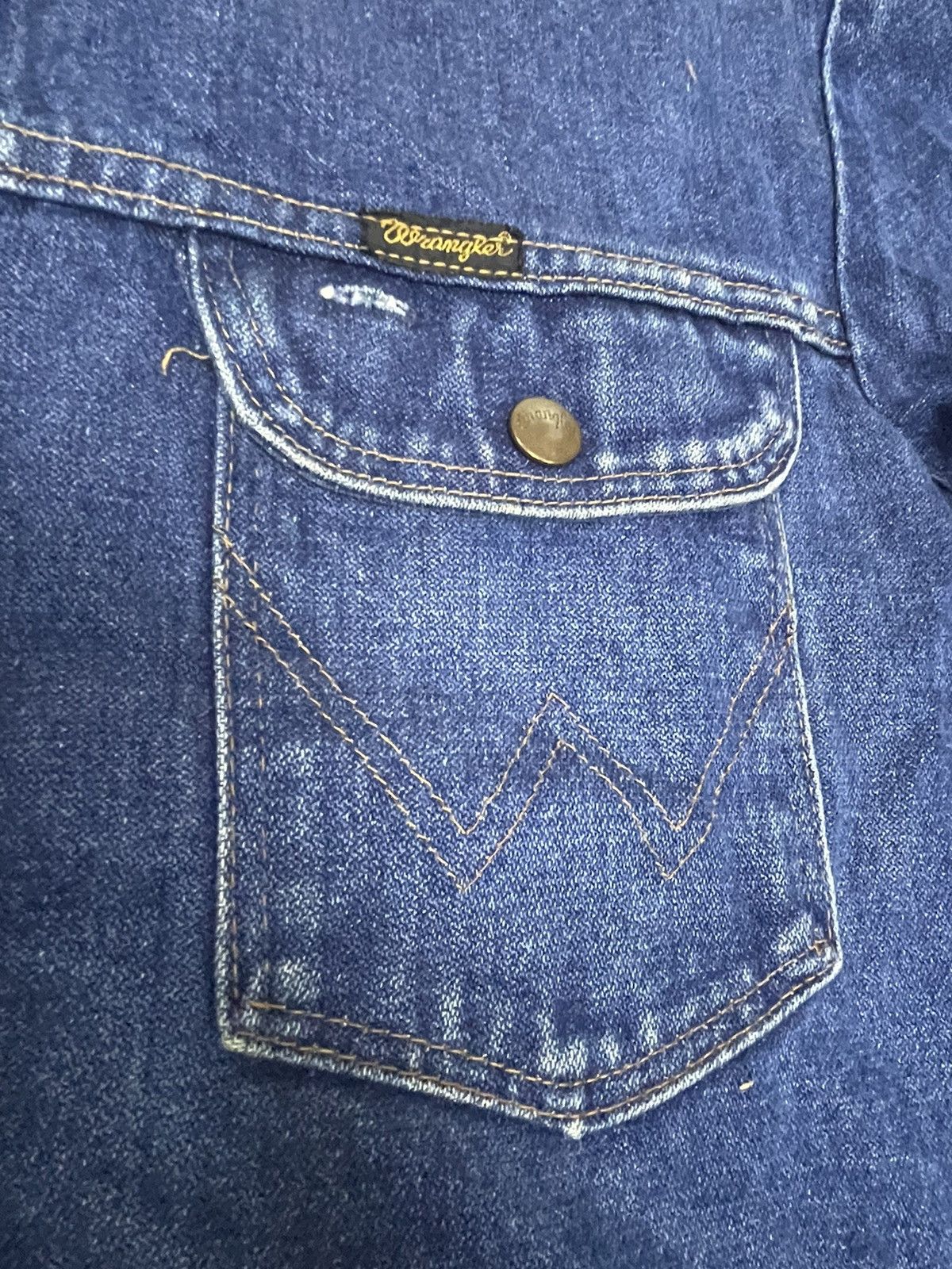 Other Vintage 70’s Wrangler No Faul Denims Jacket Size US XL / EU 56 / 4 - 15 Thumbnail