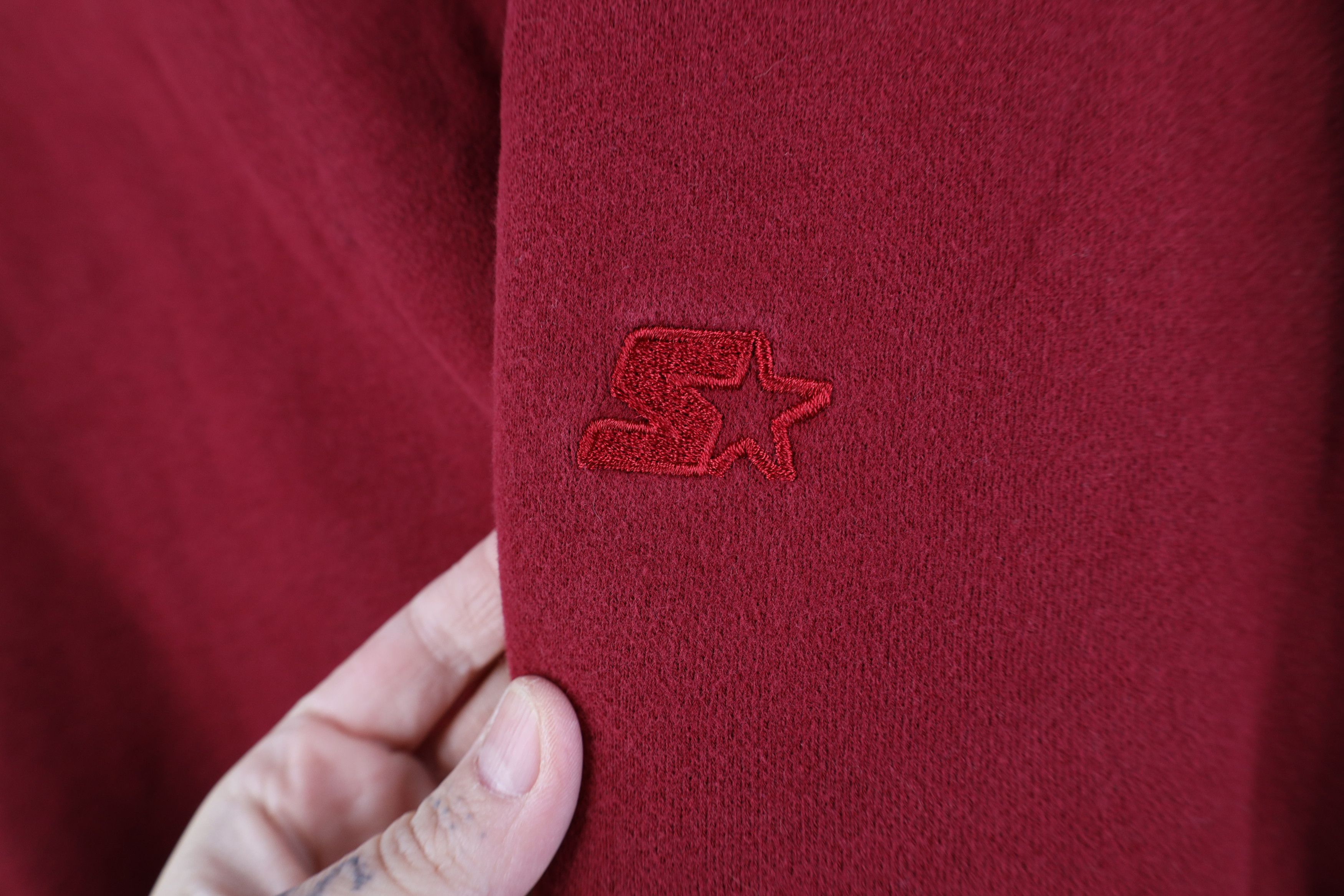 Starter Vintage 90s Y2K Starter Classic Logo Crewneck Sweatshirt Red Size US XXL / EU 58 / 5 - 5 Thumbnail