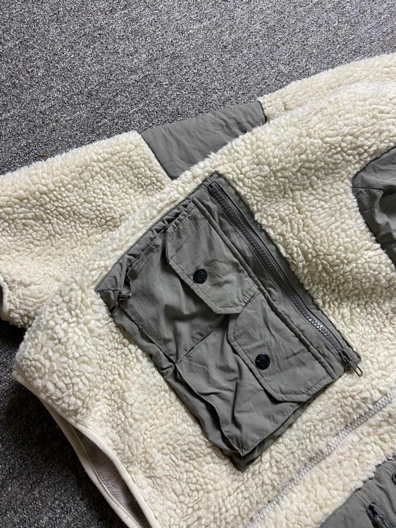 Japanese Brand Bark At The Moon Boa Fleece Jacket (190) Size US L / EU 52-54 / 3 - 12 Thumbnail