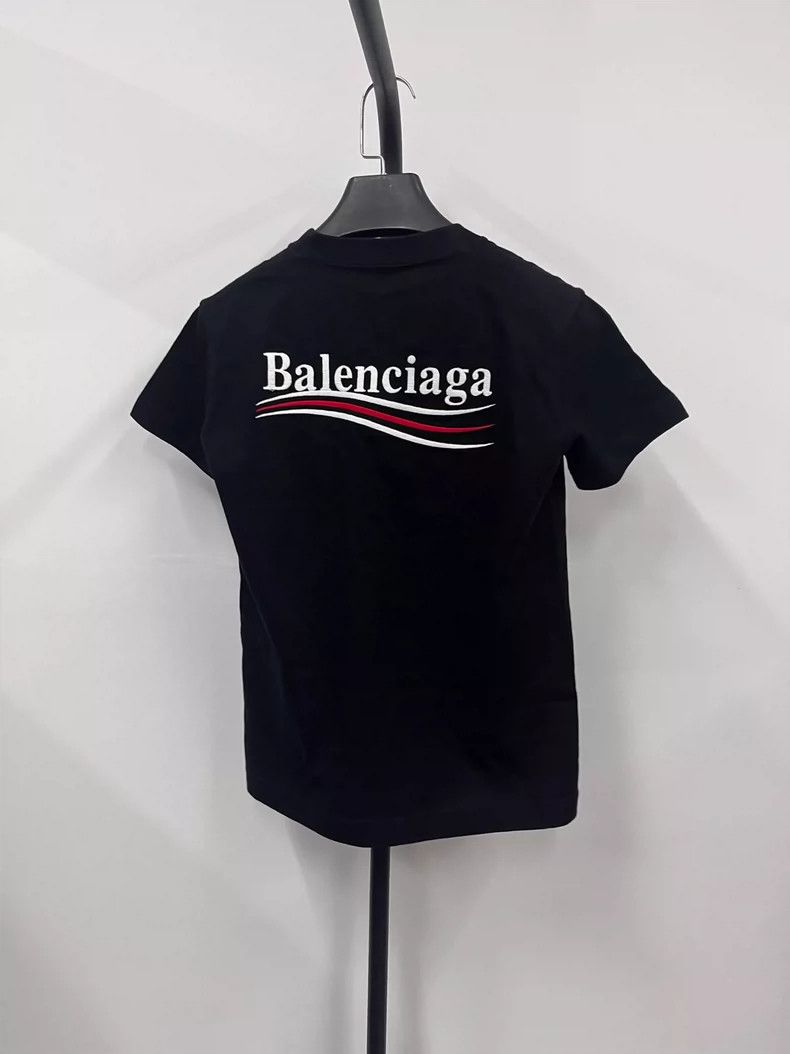 Balenciaga Balenciaga Logo monogrammed crew neck pullover slim fit sh Size US S / EU 44-46 / 1 - 2 Thumbnail
