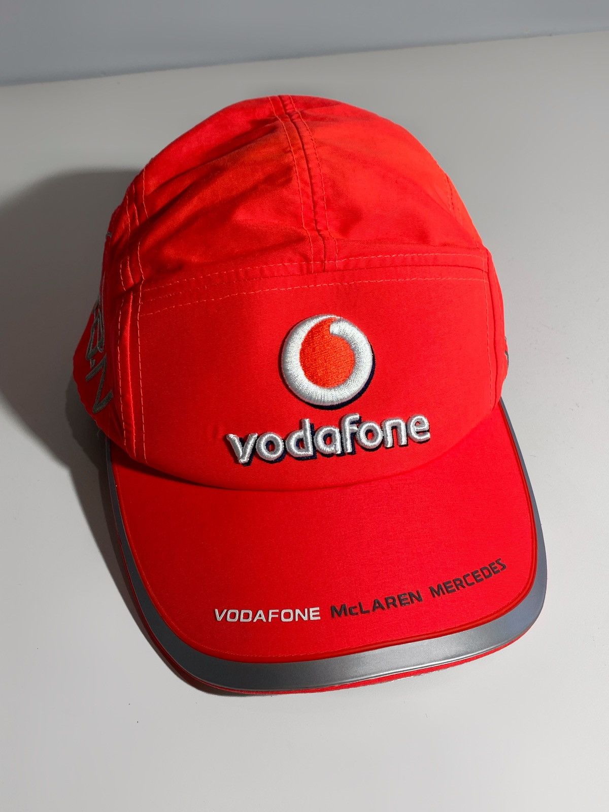 Mercedes-Benz Vintage Vodafone McLaren Mercedes 5 panel Cap Size ONE SIZE - 5 Thumbnail