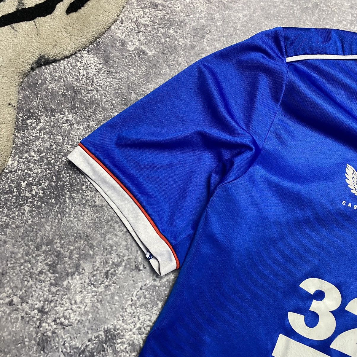 Castore × Vintage Men’s Castore FC Rangers Team soccer Rare jersey Size US L / EU 52-54 / 3 - 9 Thumbnail