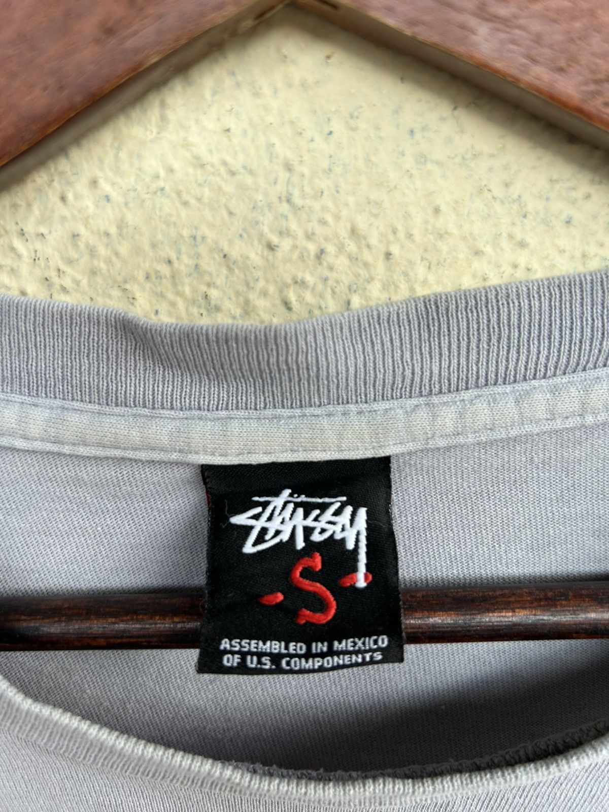 Stussy × Vintage Vintage Stussy Tribe World Wide Tshirt Size US S / EU 44-46 / 1 - 8 Thumbnail