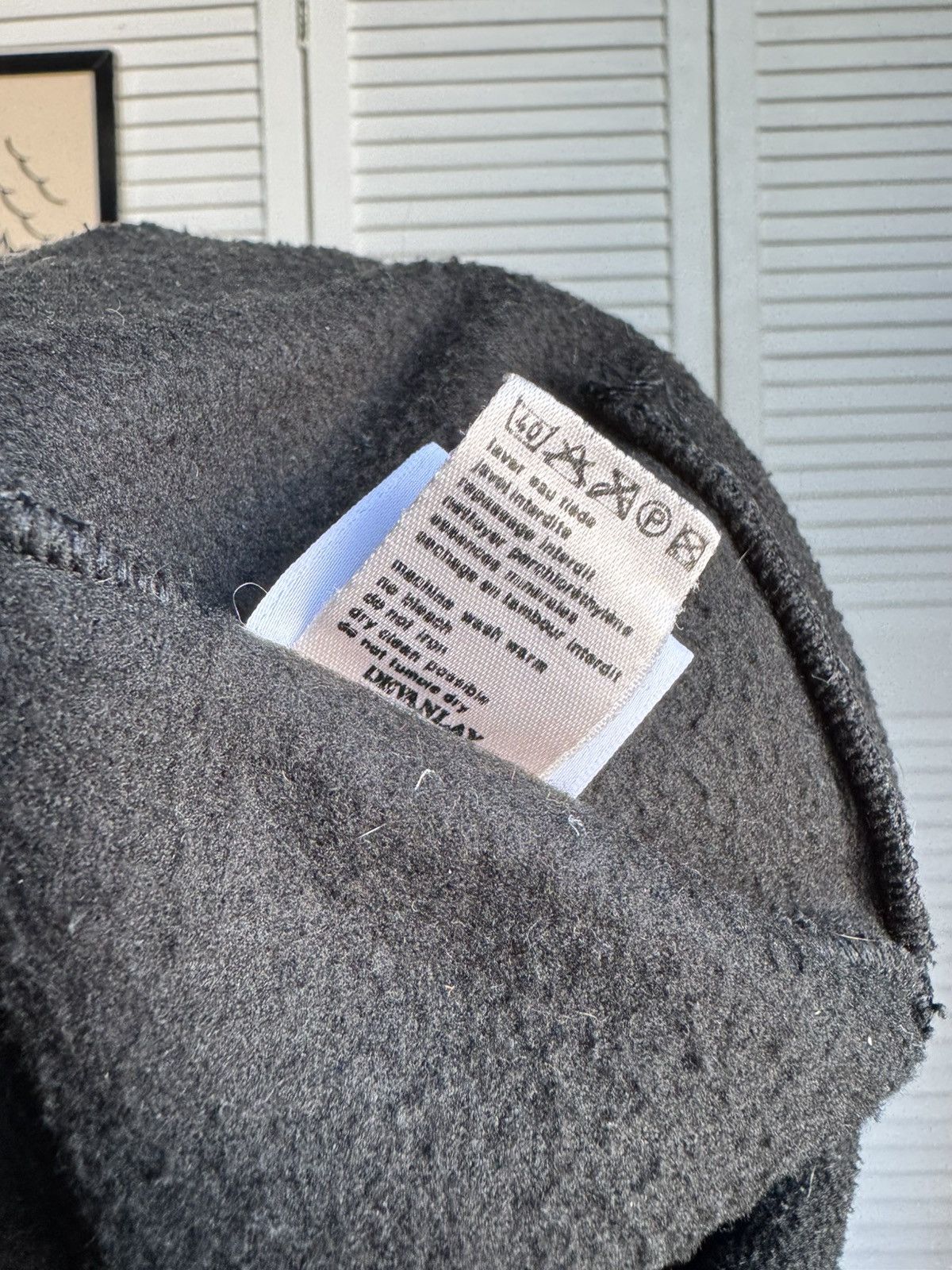 Lacoste Vintage Lacoste Beanie Fleece Hat Black Big Logo Size ONE SIZE - 19 Thumbnail