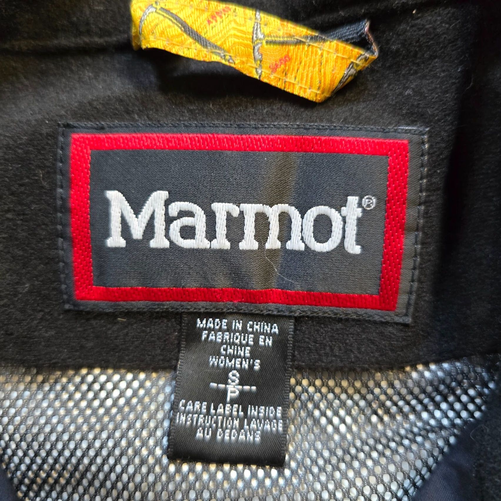 Marmot Marmot Jacket Womens Small Black Nylon Full Zip Outdoor Pocket Windbreaker Mid-Length Jacket Womens Mens Size S / US 4 / IT 40 - 6 Thumbnail