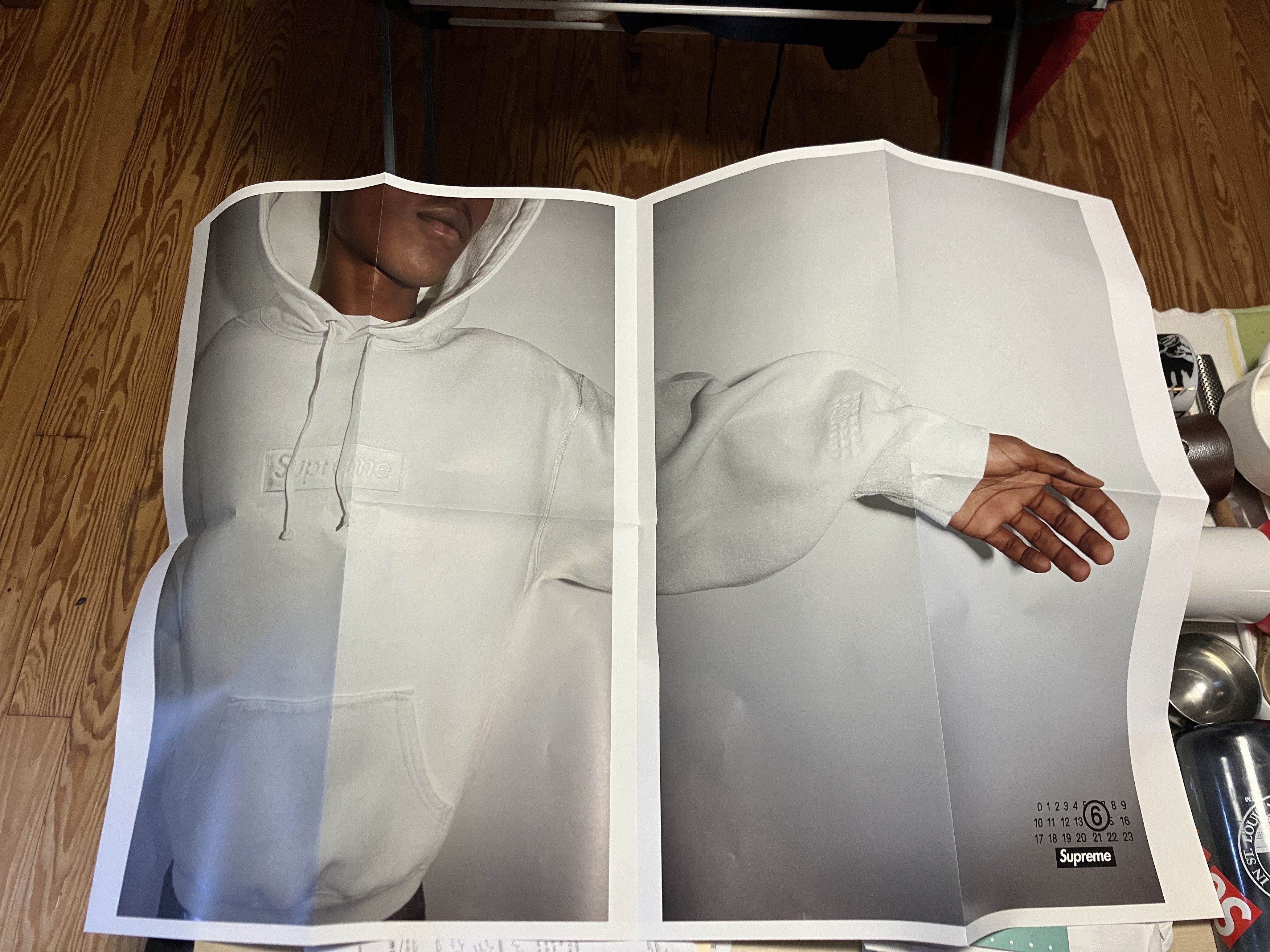 Supreme Maison Margiela MM6 Lookbook Poster Brand New In