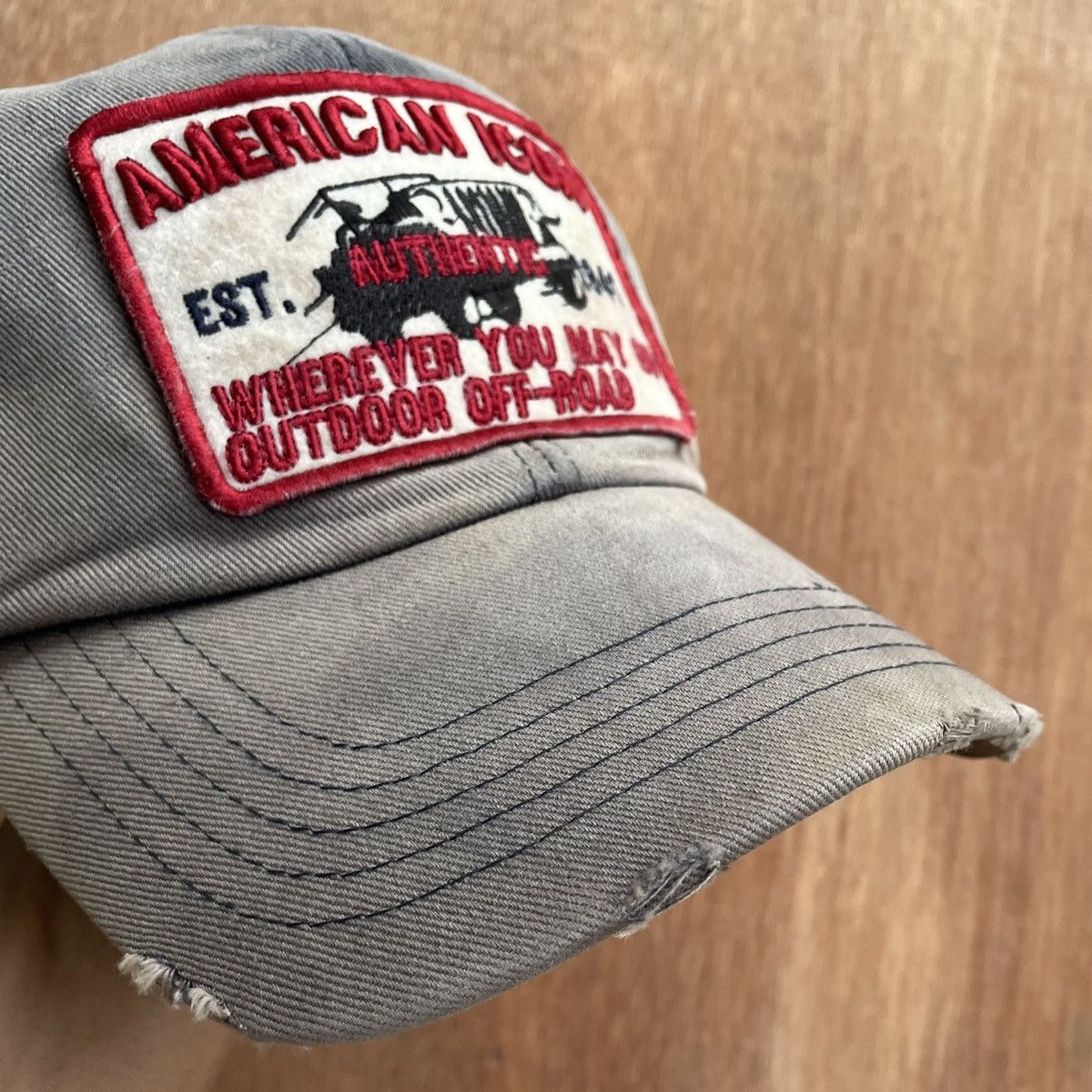 Jeep SICK wash distresses hat by jeep Size ONE SIZE - 14 Thumbnail