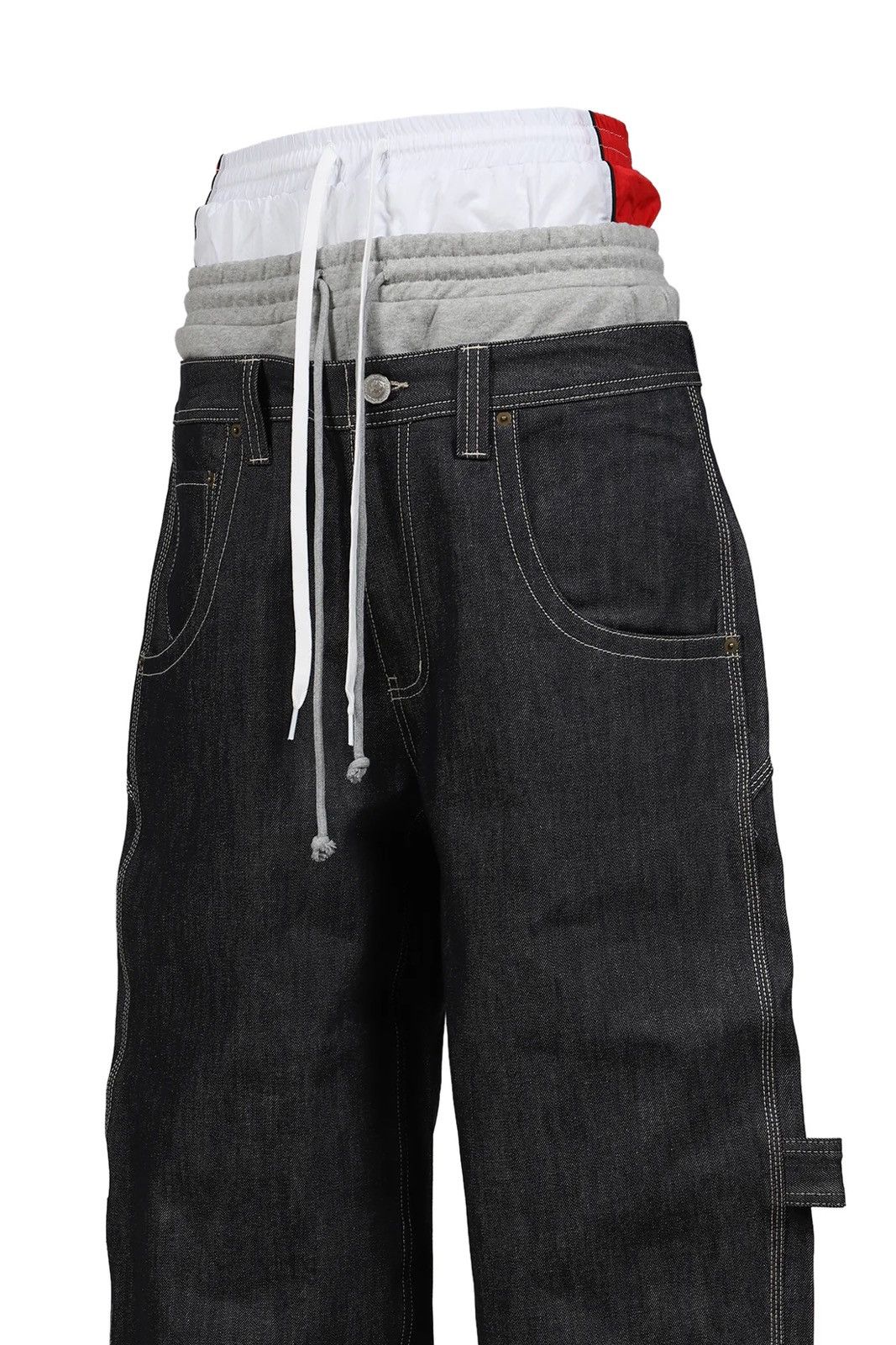 PROJECT G/R Protocol Index 3 LAYERED DENIM PANTS PROJECT GR Size 3 Size US 34 / EU 50 - 3 Thumbnail