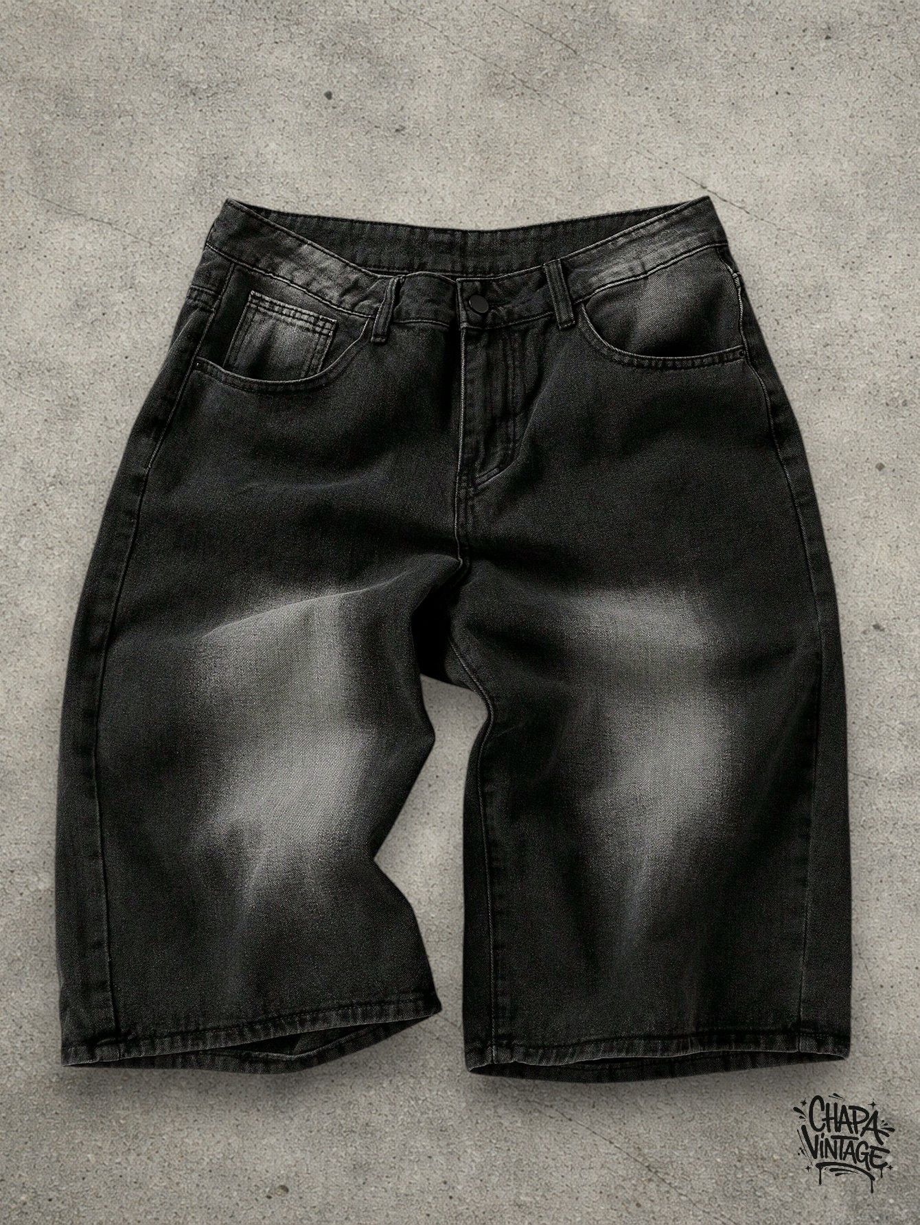 Japanese Brand Washed jeans shorts Size US 32 / EU 48 - 1 Thumbnail