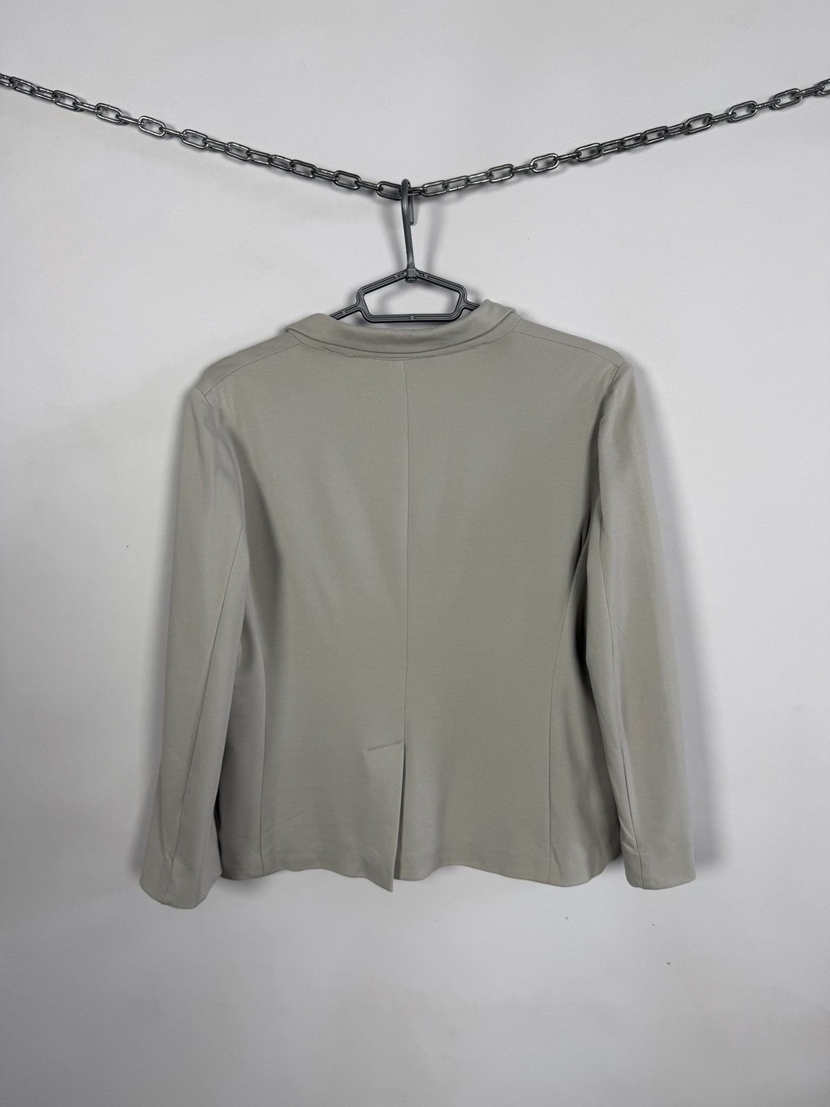 NEWYORKINDUSTRIE New York Industries Cream Two Button Blazer Italy Size 48 Size XL / US 12-14 / IT 48-50 - 9 Thumbnail