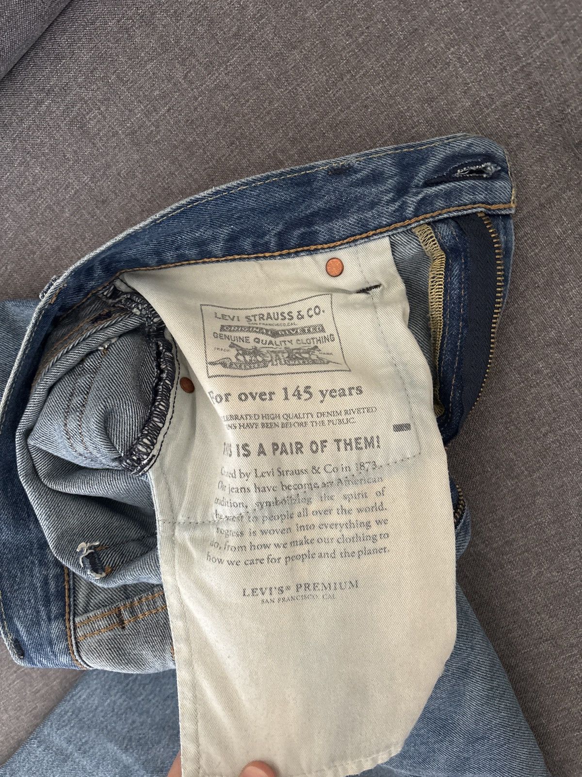 Levi's × Levi's Made & Crafted × Levi's Vintage Clothing Levis jeans Size US 30 / EU 46 - 8 Thumbnail