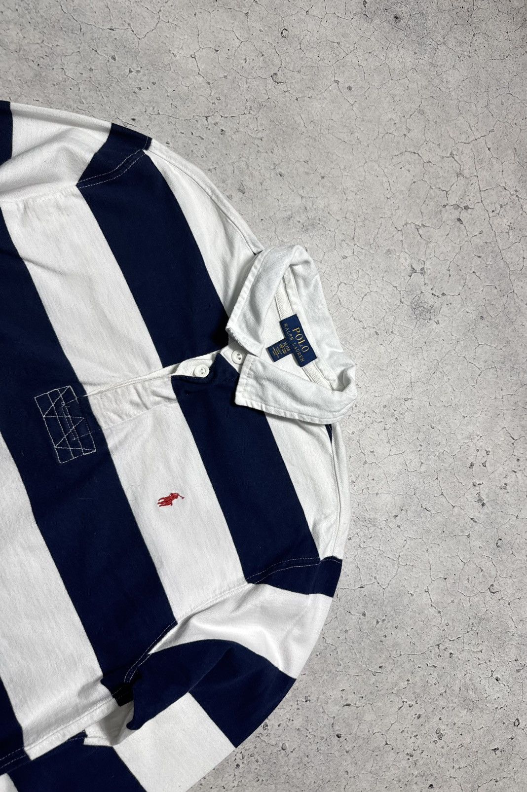 Polo Ralph Lauren Polo Ralph Lauren Rugby Sweatshirt Striped PRL Y2K Size US S / EU 44-46 / 1 - 5 Thumbnail