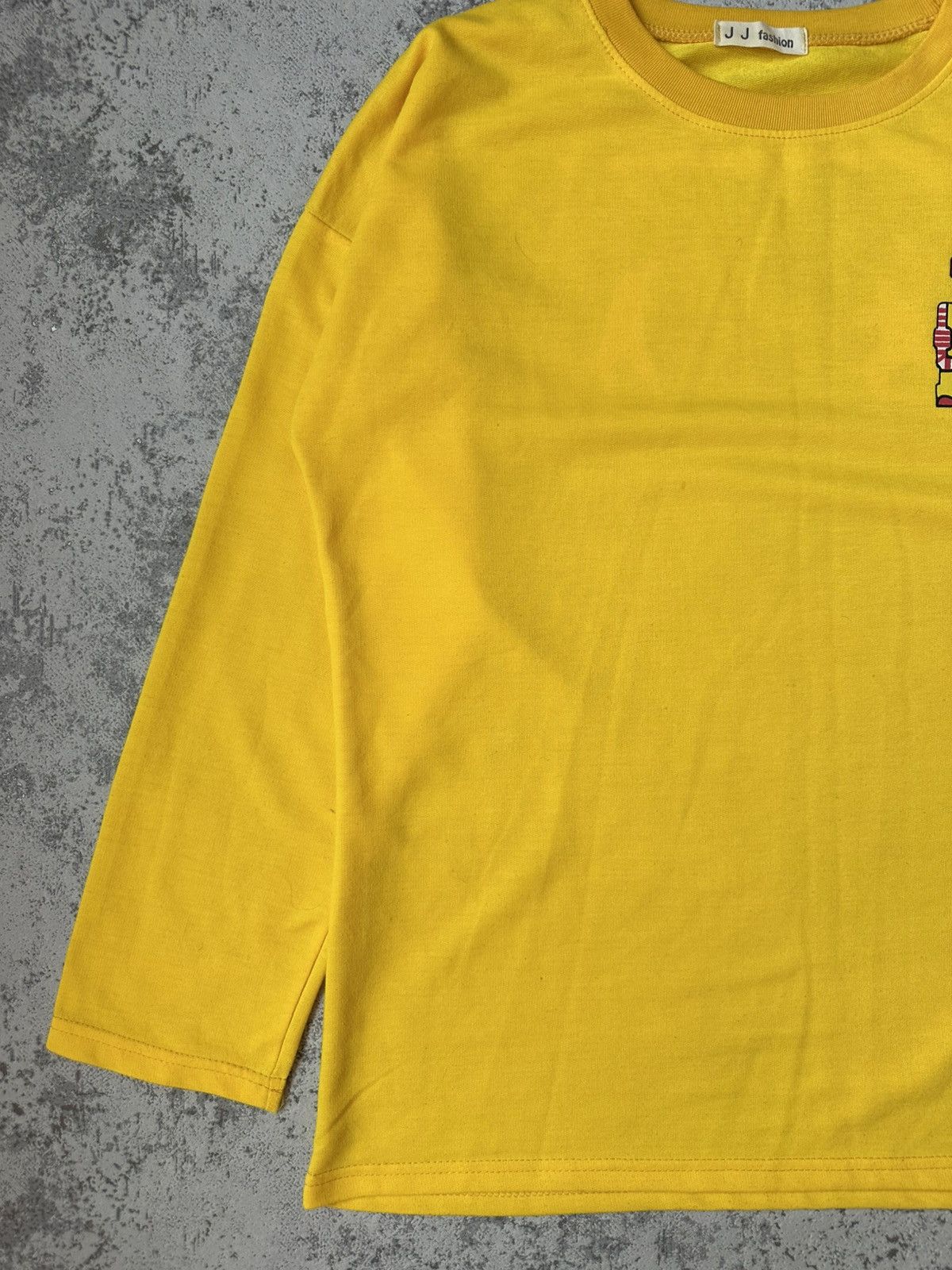 Japanese Brand Rare JJ Fashion Parody Longsleeve — Street Art Tee Size US M / EU 48-50 / 2 - 4 Thumbnail