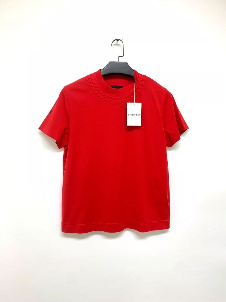 Givenchy Givenchy Red Minimalist Short Sleeve 2505-Nextarrow Size US XS / EU 42 / 0 - 1 Thumbnail