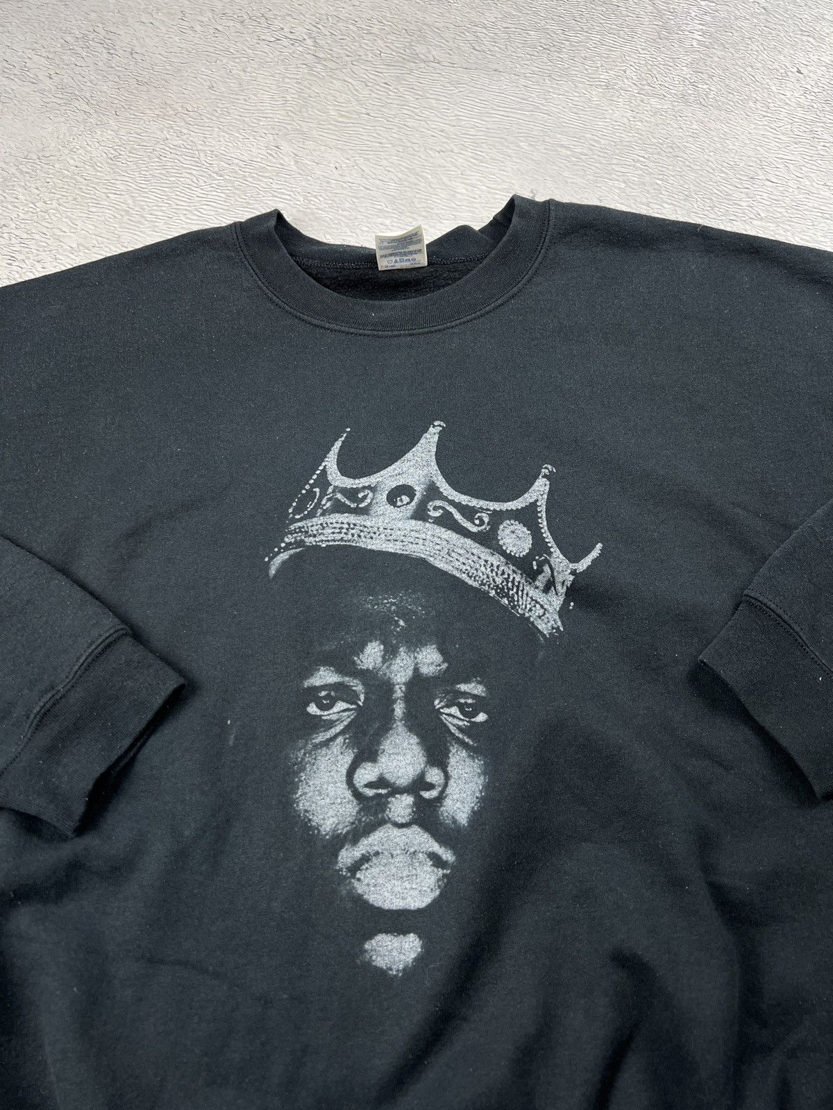 Rap Tees Vintage 00s The Notorious BIG sweater big face logo Size US XL / EU 56 / 4 - 2 Thumbnail