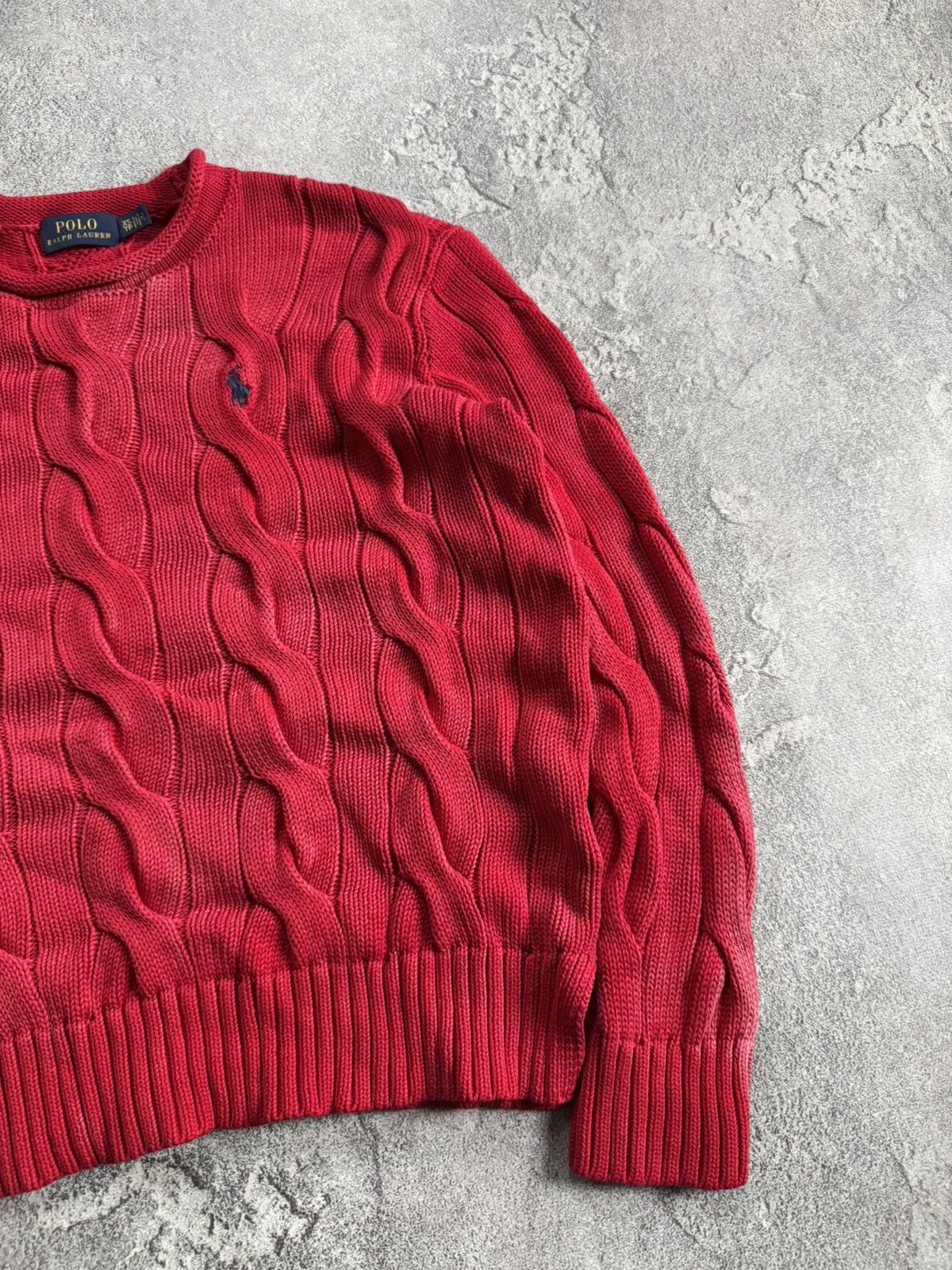 Polo Ralph Lauren Polo Ralph Lauren XS graphite pattern cable knitwear sweater Size XS / US 0-2 / IT 36-38 - 6 Thumbnail