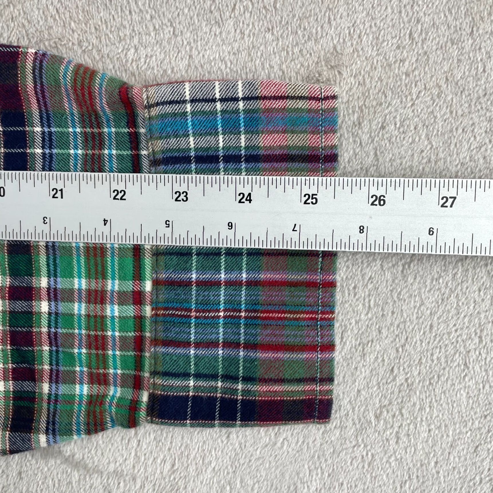 Tommy Bahama Tommy Bahama Fore Shore Flannel Shirt Men 2XLT Tall Multi Plaid Long Sleeve NWT Tailored Button-Up Size US XXL / EU 58 / 5 - 7 Thumbnail