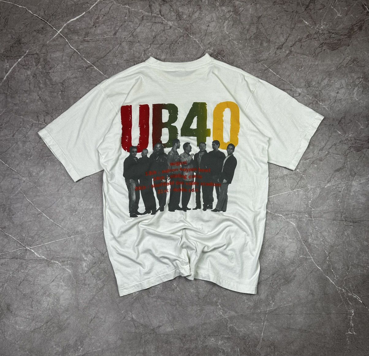 Band Tees × Vintage 90s Vintage UB40 Reggae Summer 1994 Dep Ltd Band Tshirt Y 2k Size US XL / EU 56 / 4 - 2 Thumbnail
