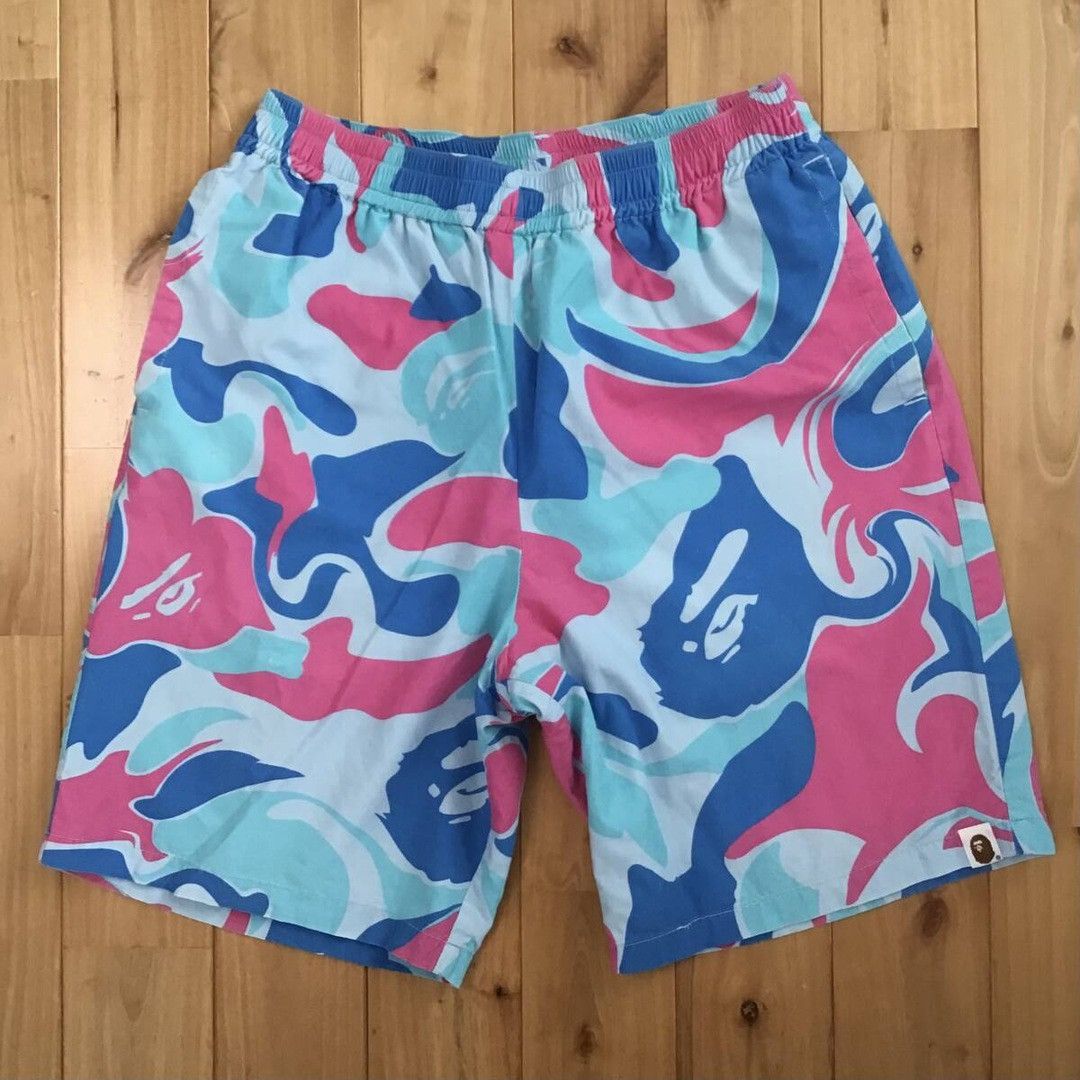 Bape BAPE MARBLE CAMO shorts a bathing ape ★size M Size US 32 / EU 48 - 1 Thumbnail