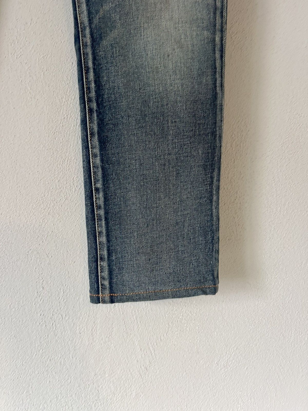 Saint Laurent Paris Saint Laurent Washed Blue Denim Jeans, D24 M/SK-MW Size US 29 - 7 Thumbnail
