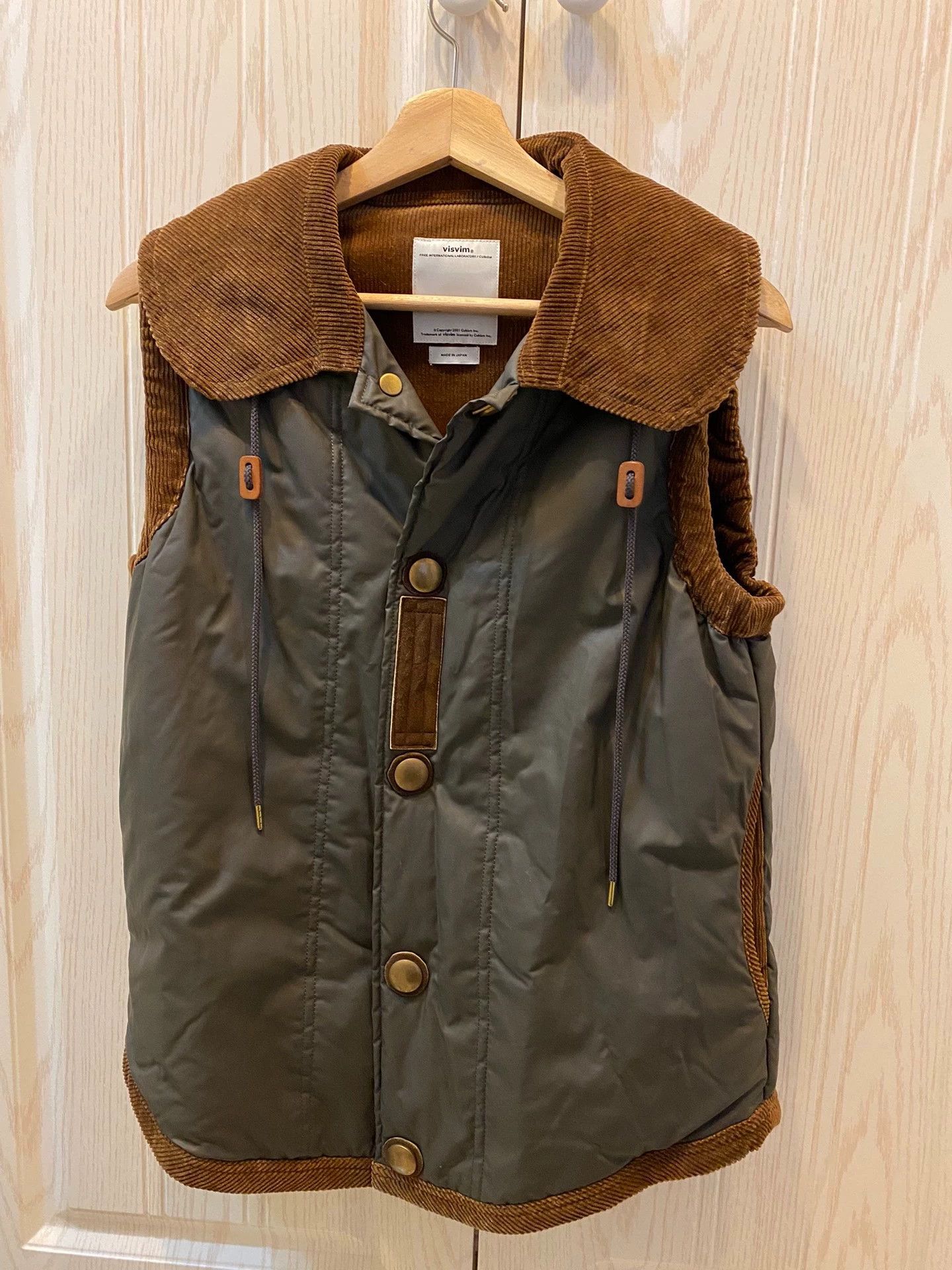 Visvim VISVIM 13aw model corduroy stitching waistcoat Size US M / EU 48-50 / 2 - 1 Thumbnail