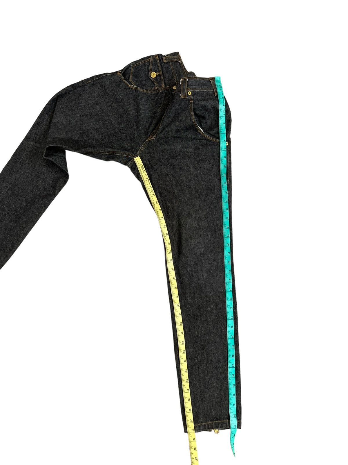 PPFM PPFM Zippable Back Zip Hem Skinny Denim Jeans Size US 30 / EU 46 - 5 Thumbnail