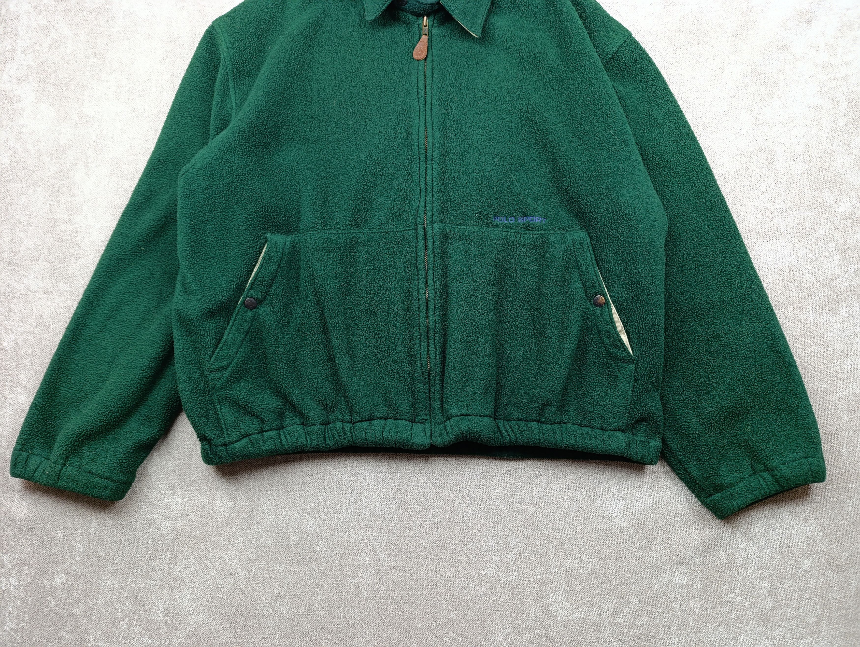 Polo Ralph Lauren Polo Sport Ralph Lauren 1990s Heavyweight Fleece Jacket (Xl) Size US XL / EU 56 / 4 - 5 Thumbnail