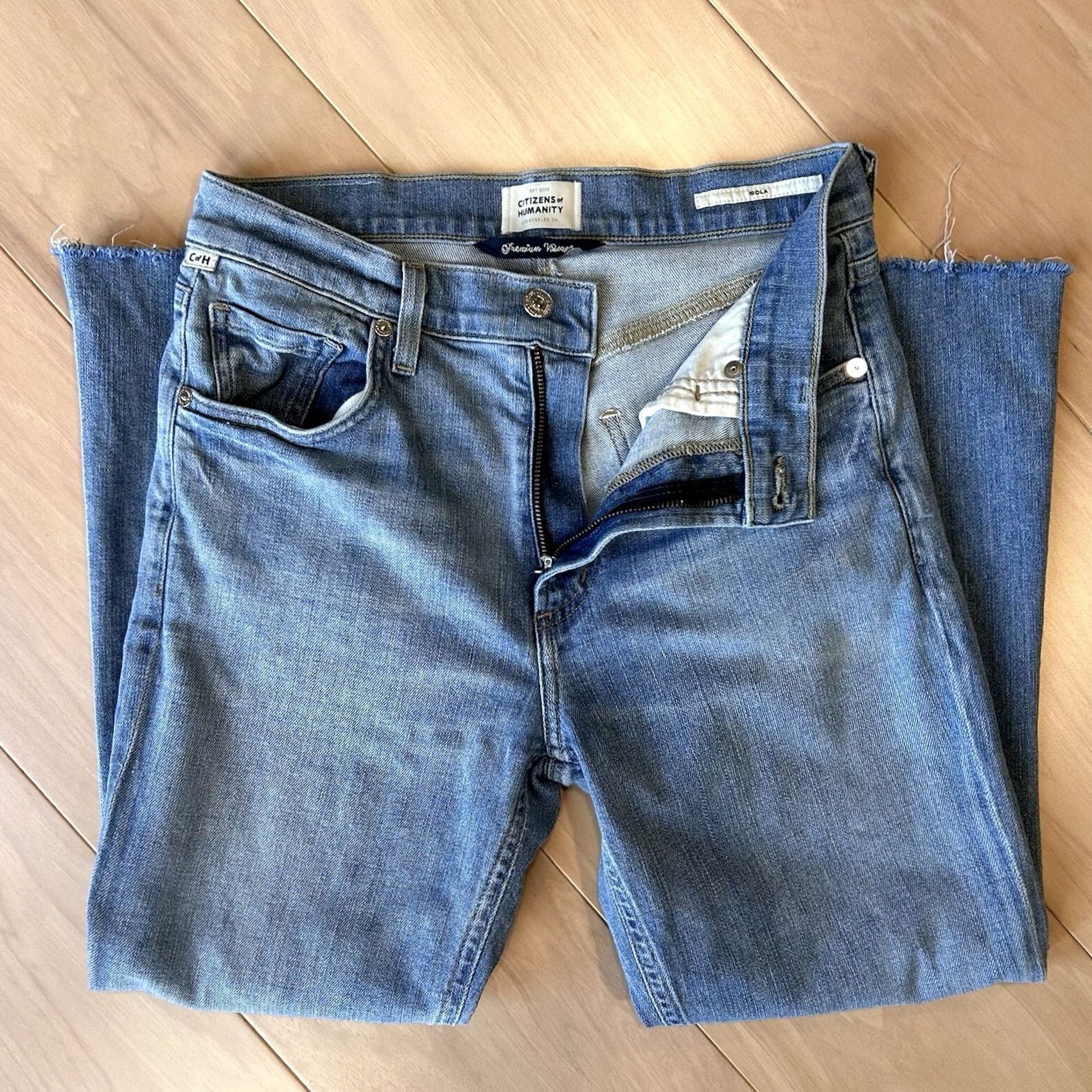 Citizens Of Humanity Citizens of Humanity Womens Denim Isola Jeans - 27x23 Waist Size 27" / US 4 / IT 40 - 4 Thumbnail