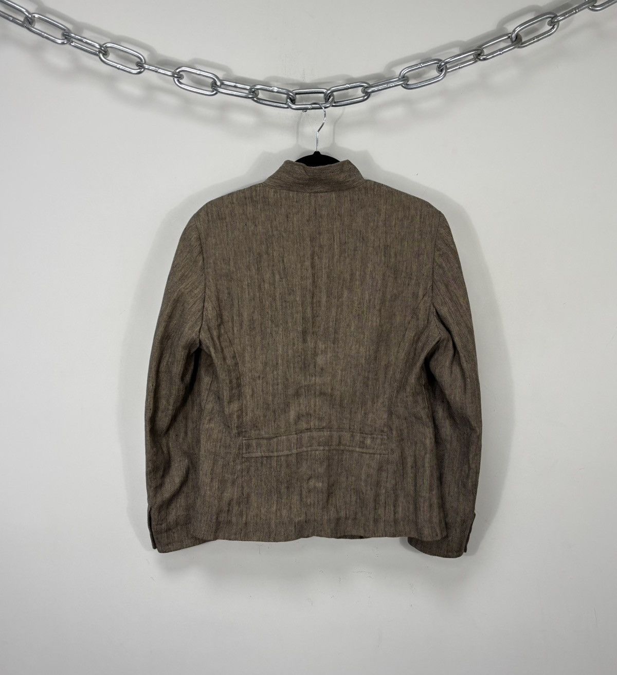 Other Luis Trenker Women’s Herringbone Brown Traditional Jacket Size XL / US 12-14 / IT 48-50 - 3 Thumbnail