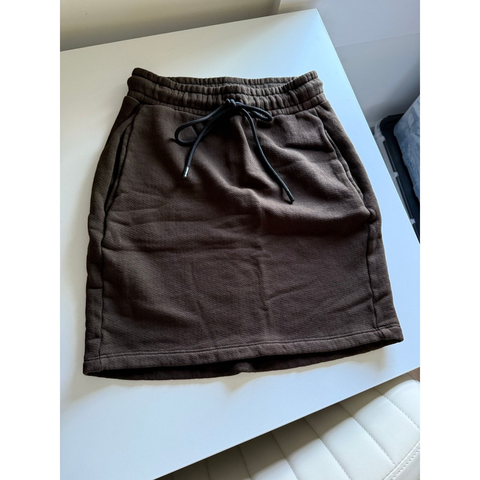 COTTONCITIZEN $155 New Cotton Citizen Brooklyn Skirt - Brown - XS Size 25" / US 0 / IT 36 - 6 Thumbnail