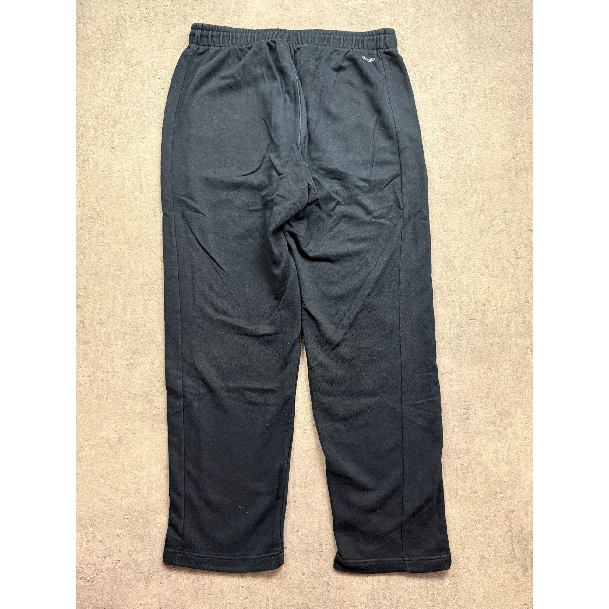 Adidas ADIDAS Sport Essentials Black Fleece Joggers • Climalite • S Size US 40 / EU 56 - 2 Thumbnail